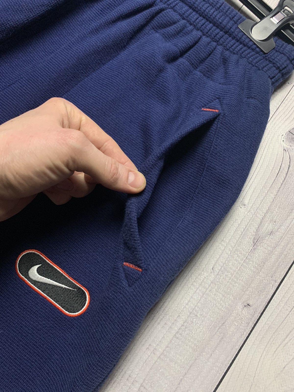 Nike × Vintage Vintage Nike joggers size L logo Size US 34 / EU 50 - 4 Thumbnail