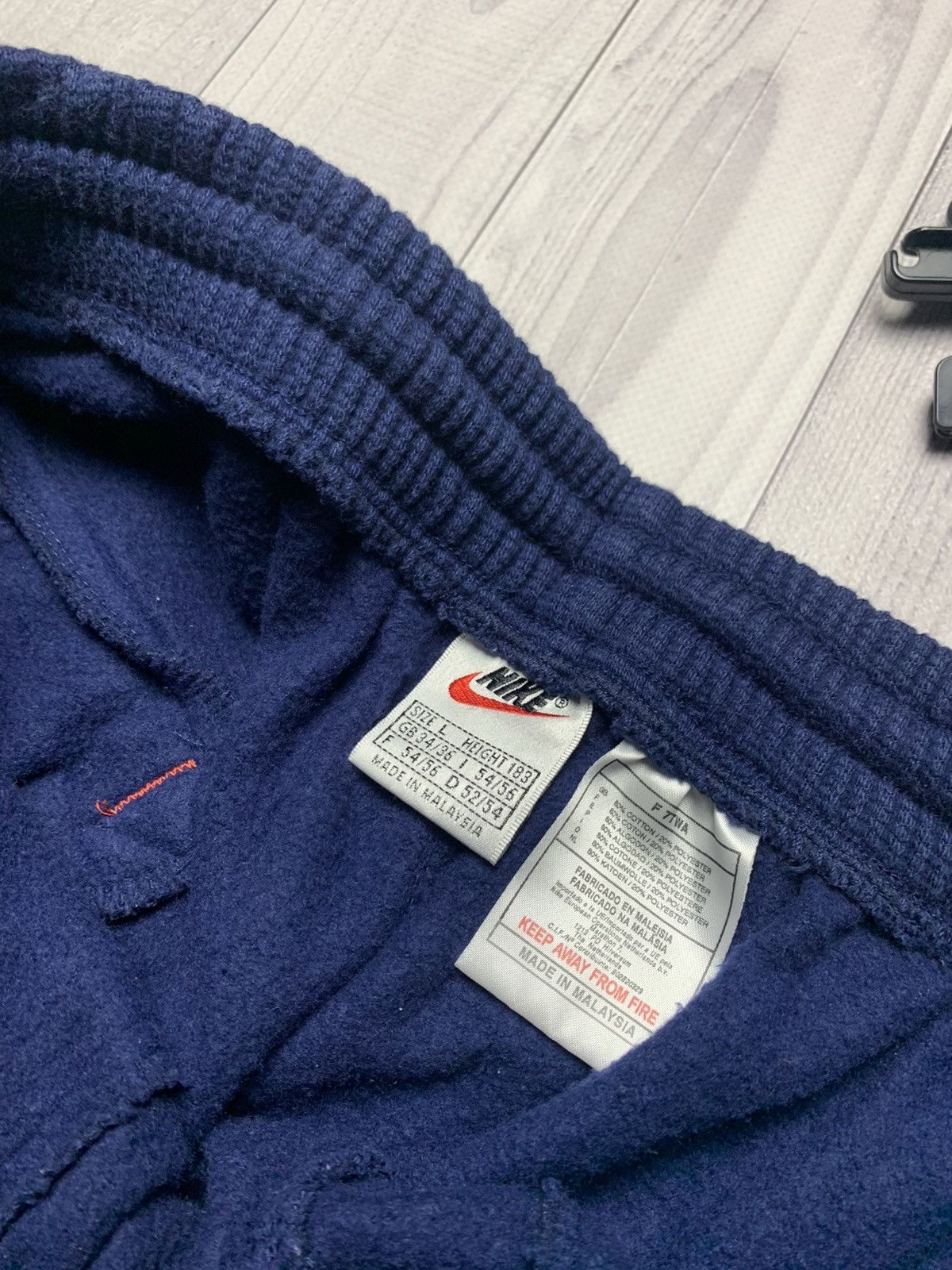 Nike × Vintage Vintage Nike joggers size L logo Size US 34 / EU 50 - 5 Thumbnail