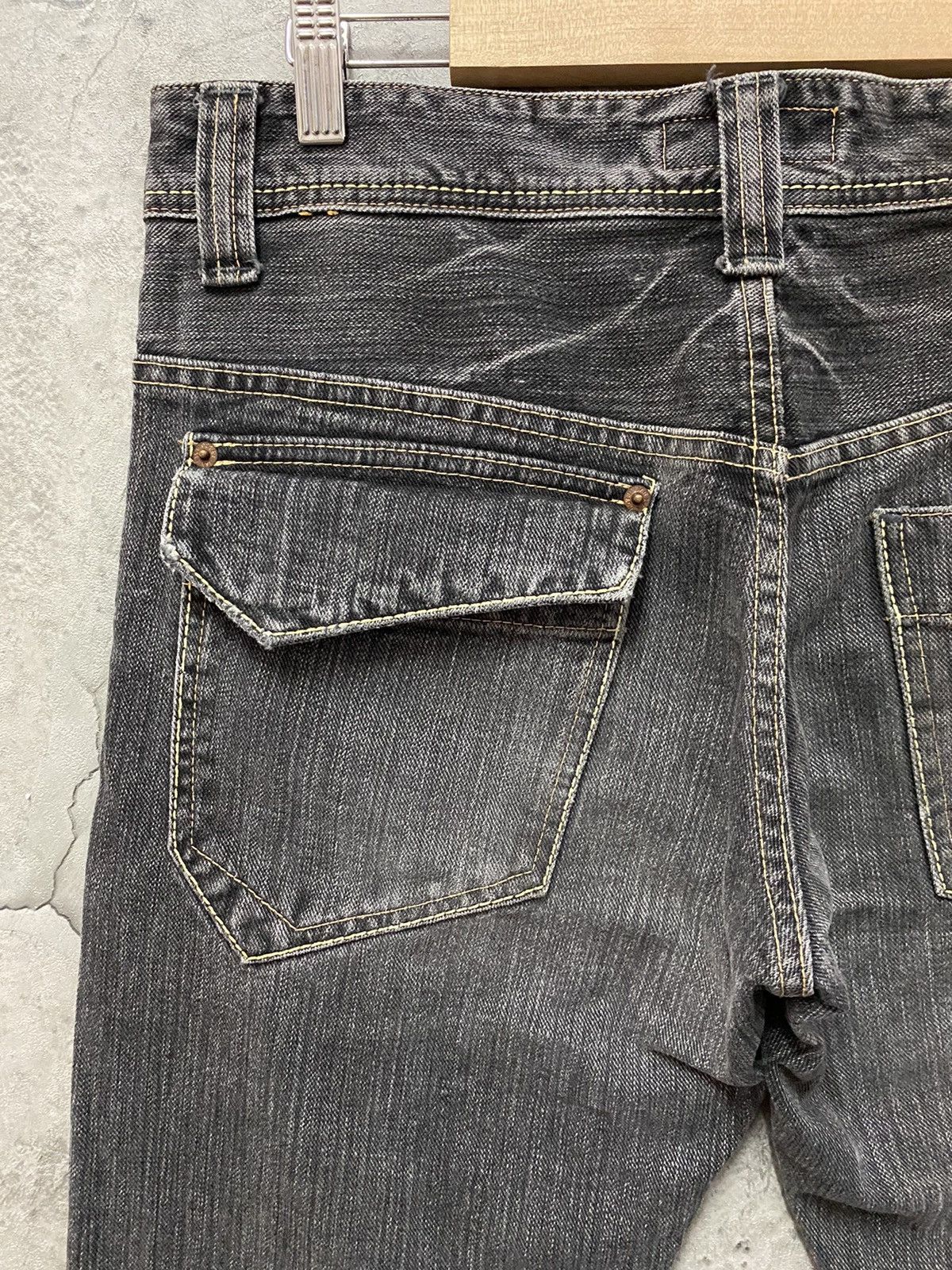 Johnbull × KOJIMA GENES × Vintage Vintage Johnbull Kojima Japan Bootcut Flared Denim Pants Size US 32 / EU 48 - 10 Thumbnail