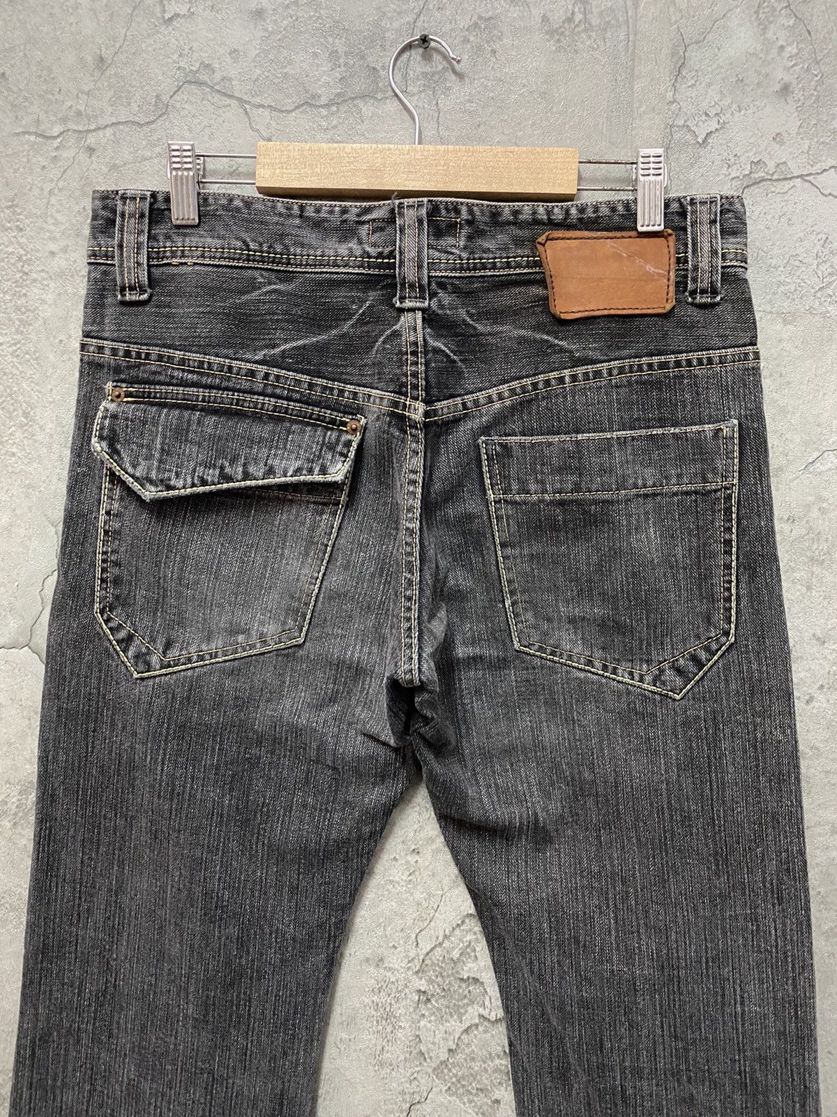 Johnbull × KOJIMA GENES × Vintage Vintage Johnbull Kojima Japan Bootcut Flared Denim Pants Size US 32 / EU 48 - 8 Thumbnail