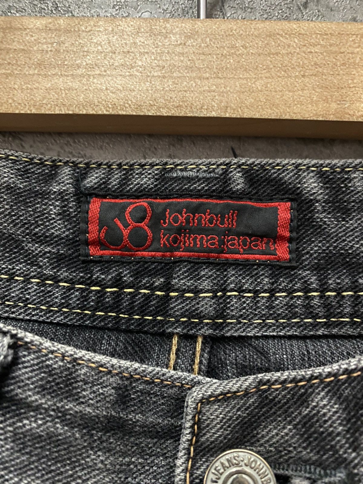Johnbull × KOJIMA GENES × Vintage Vintage Johnbull Kojima Japan Bootcut Flared Denim Pants Size US 32 / EU 48 - 14 Thumbnail