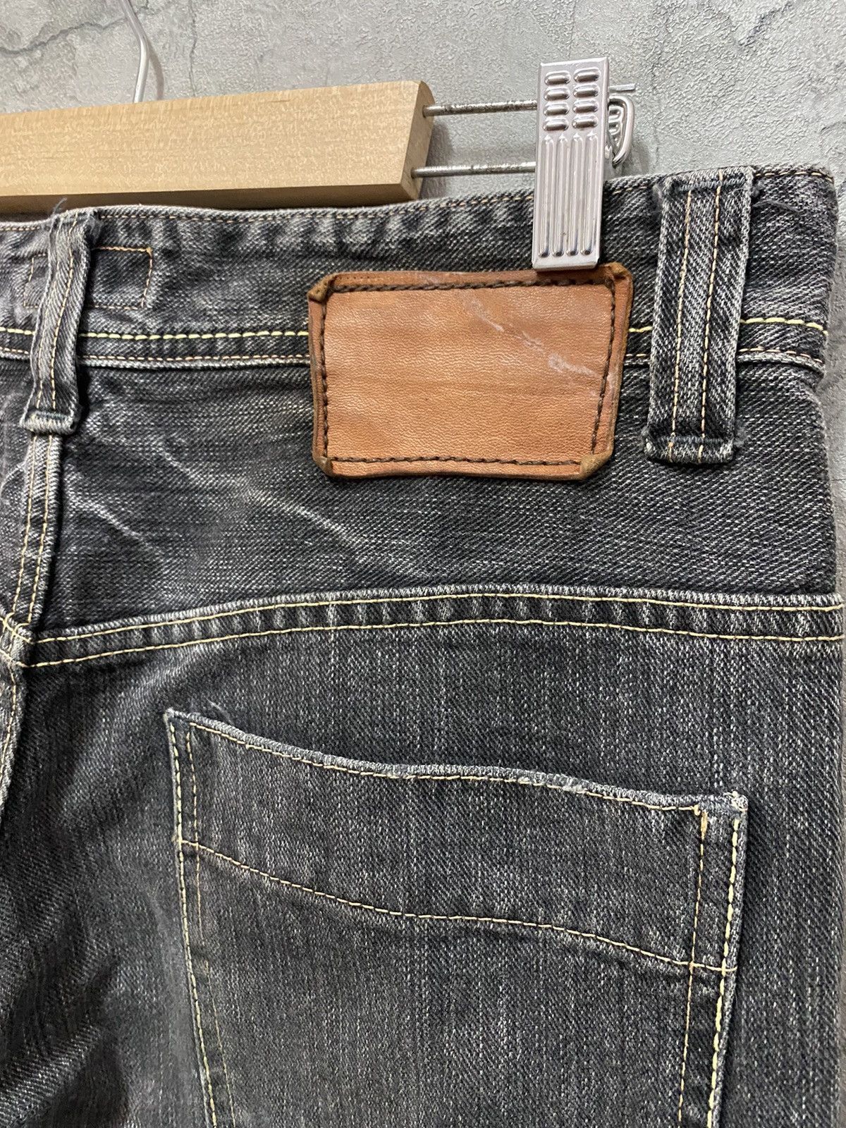 Johnbull × KOJIMA GENES × Vintage Vintage Johnbull Kojima Japan Bootcut Flared Denim Pants Size US 32 / EU 48 - 12 Thumbnail