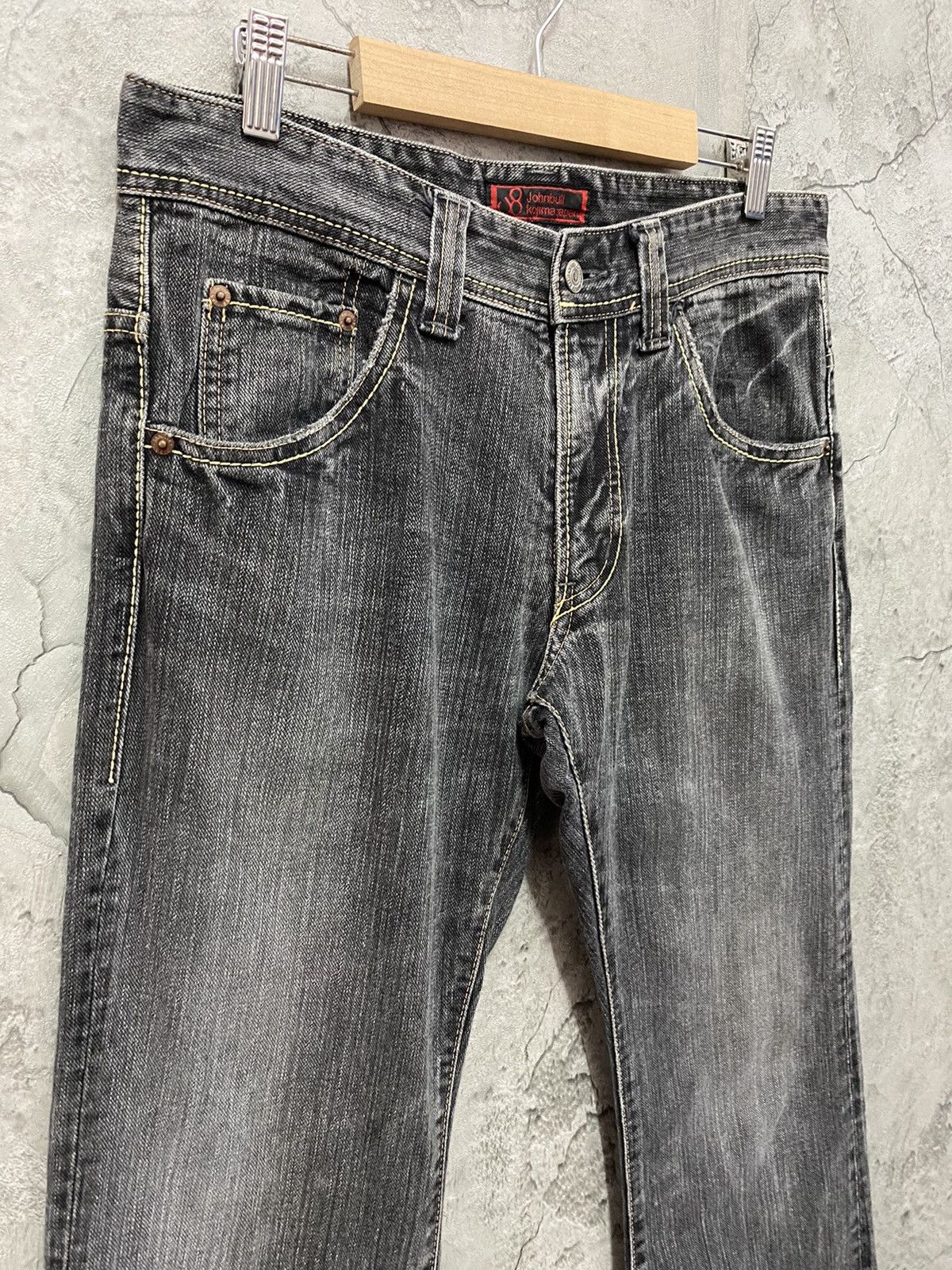 Johnbull × KOJIMA GENES × Vintage Vintage Johnbull Kojima Japan Bootcut Flared Denim Pants Size US 32 / EU 48 - 6 Thumbnail