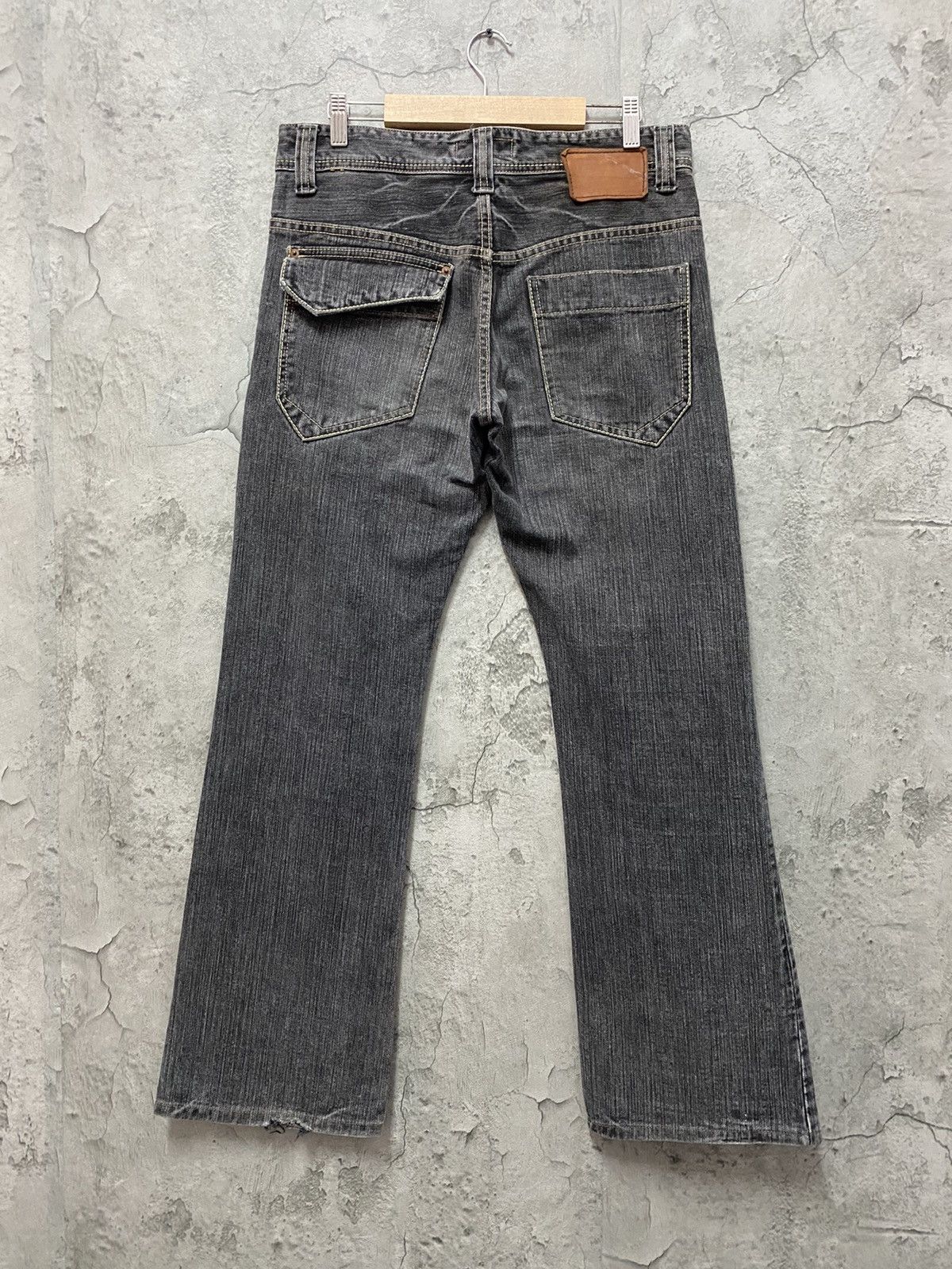 Johnbull × KOJIMA GENES × Vintage Vintage Johnbull Kojima Japan Bootcut Flared Denim Pants Size US 32 / EU 48 - 2 Thumbnail