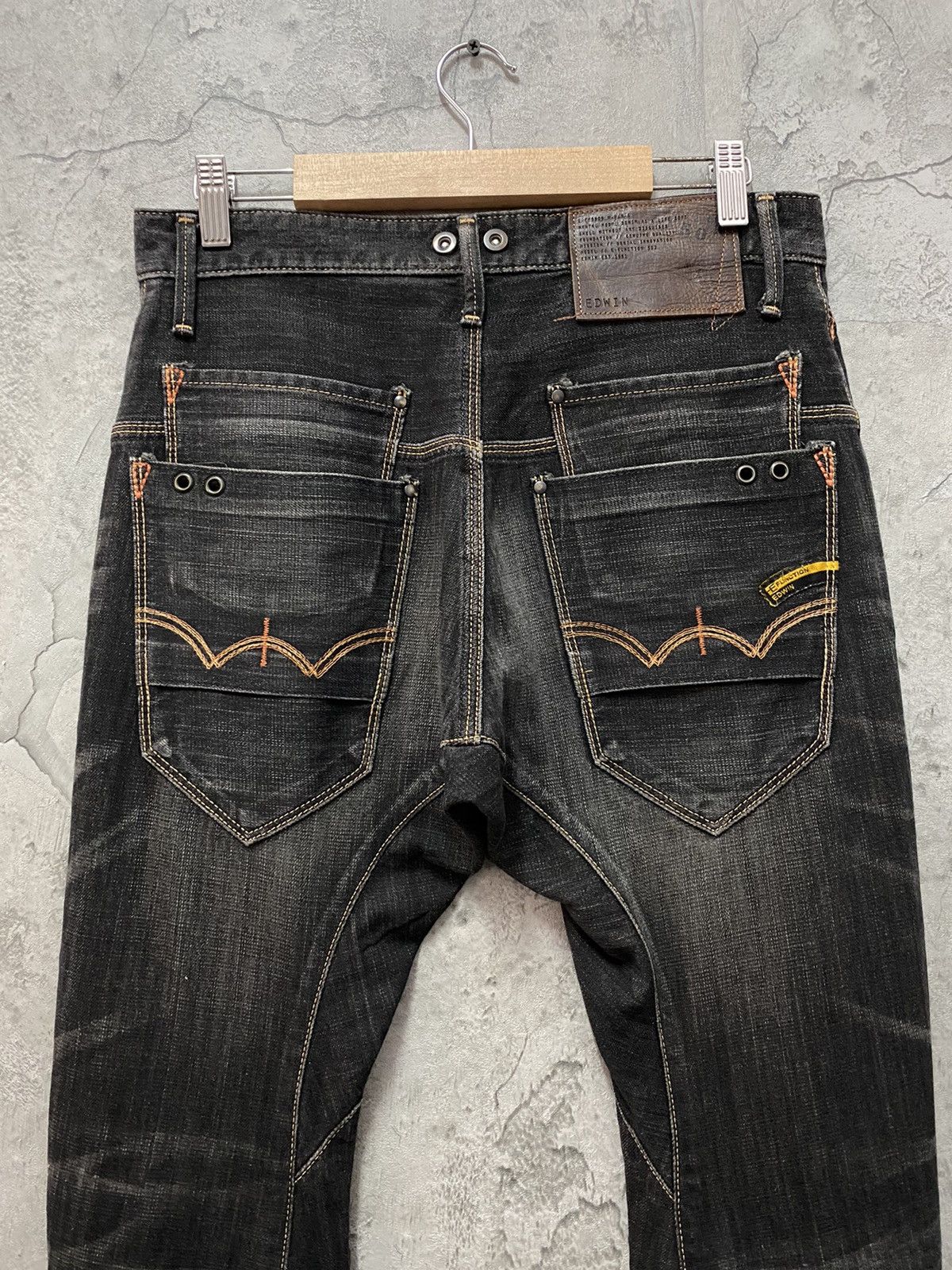 Edwin × Vintage Vintage Edwin EFunction Multi Pocket Curve Leg Denim Pants Size US 30 / EU 46 - 9 Thumbnail