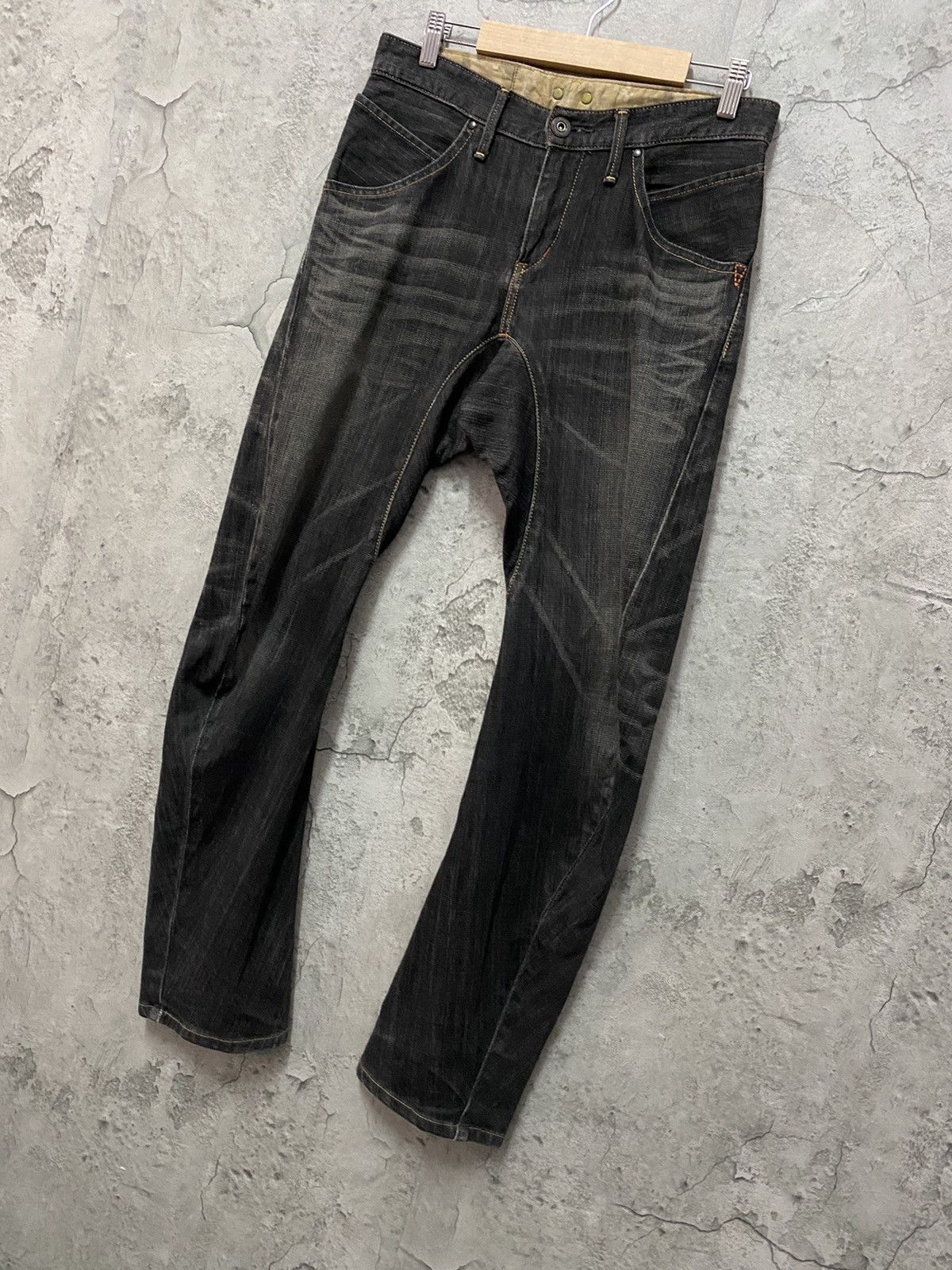 Edwin × Vintage Vintage Edwin EFunction Multi Pocket Curve Leg Denim Pants Size US 30 / EU 46 - 3 Thumbnail