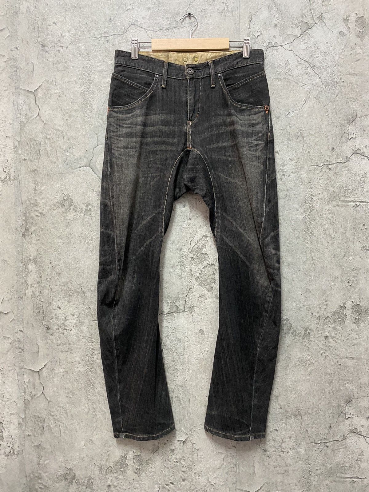 Edwin × Vintage Vintage Edwin EFunction Multi Pocket Curve Leg Denim Pants Size US 30 / EU 46 - 2 Thumbnail