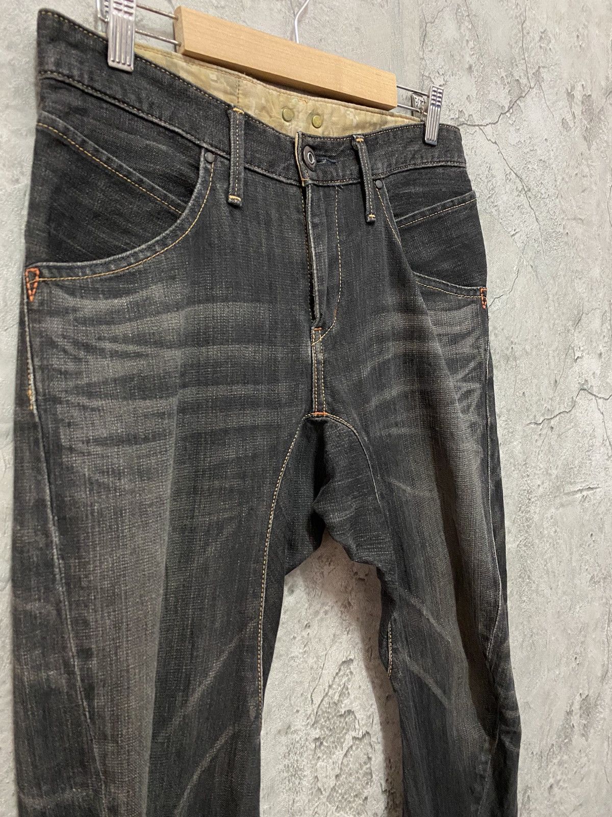 Edwin × Vintage Vintage Edwin EFunction Multi Pocket Curve Leg Denim Pants Size US 30 / EU 46 - 7 Thumbnail