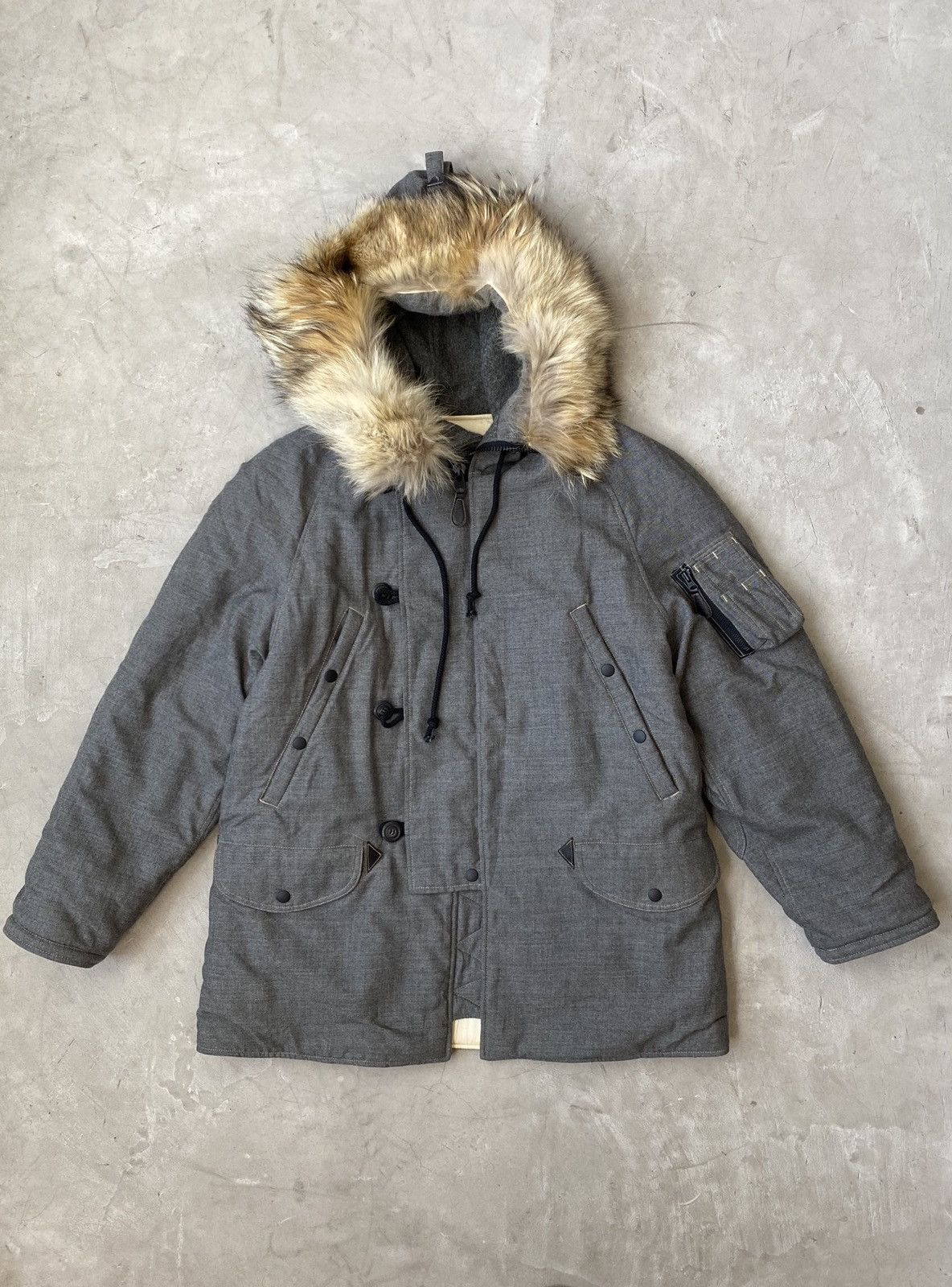 General Research FW/97 General Research Wool Parka Size US M / EU 48-50 / 2 - 1 Thumbnail