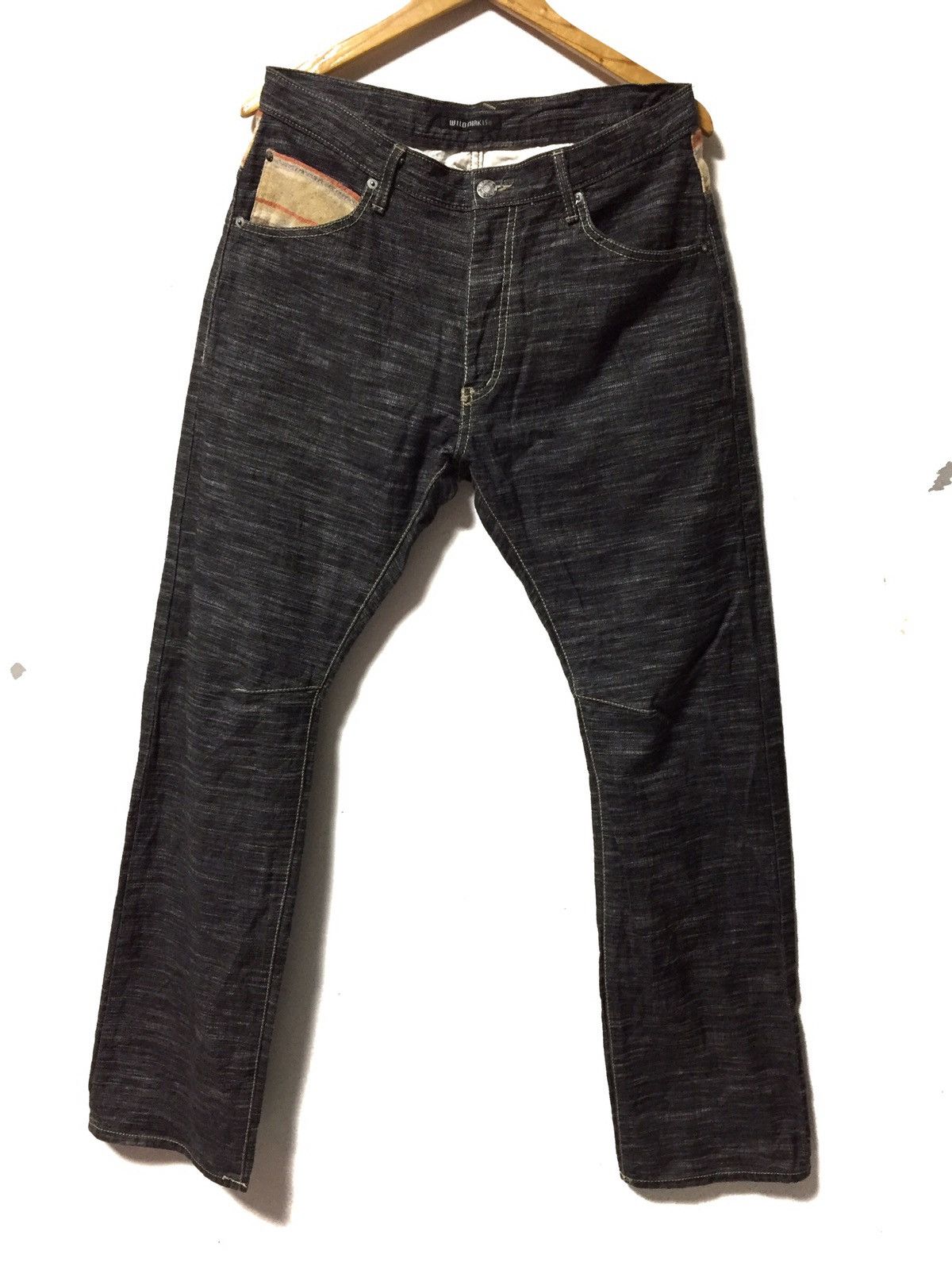 Japanese Brand × Tornado Mart Wild Khakis Pachwork Denim Jeans Size US 32 / EU 48 - 3 Thumbnail
