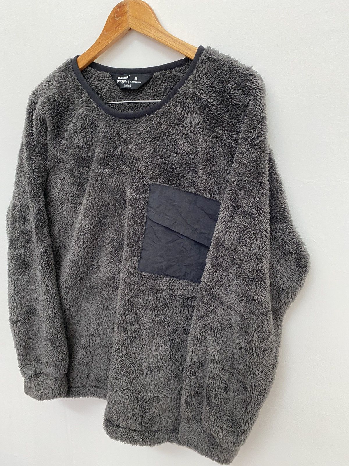 Global Work × Japanese Brand Thermo Solar Global work Fleece nice designer Size US L / EU 52-54 / 3 - 1 Thumbnail