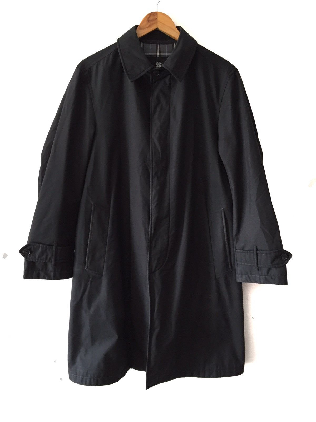 Burberry × Vintage 💥delete today💥Nylon Burberry Black Label Long jacket Size US L / EU 52-54 / 3 - 2 Thumbnail