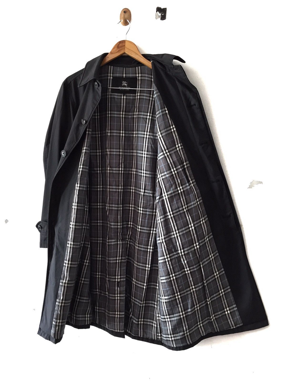 Burberry × Vintage 💥delete today💥Nylon Burberry Black Label Long jacket Size US L / EU 52-54 / 3 - 1 Thumbnail
