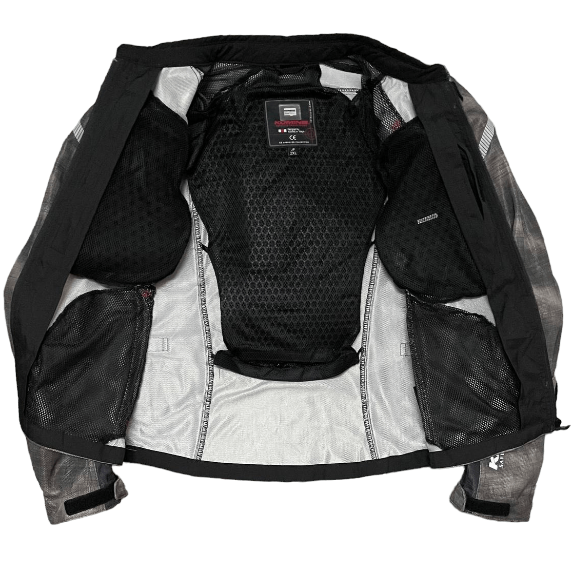Japanese Brand Vintage Komine Motorcycle Jacket with Padding Size US XL / EU 56 / 4 - 7 Thumbnail