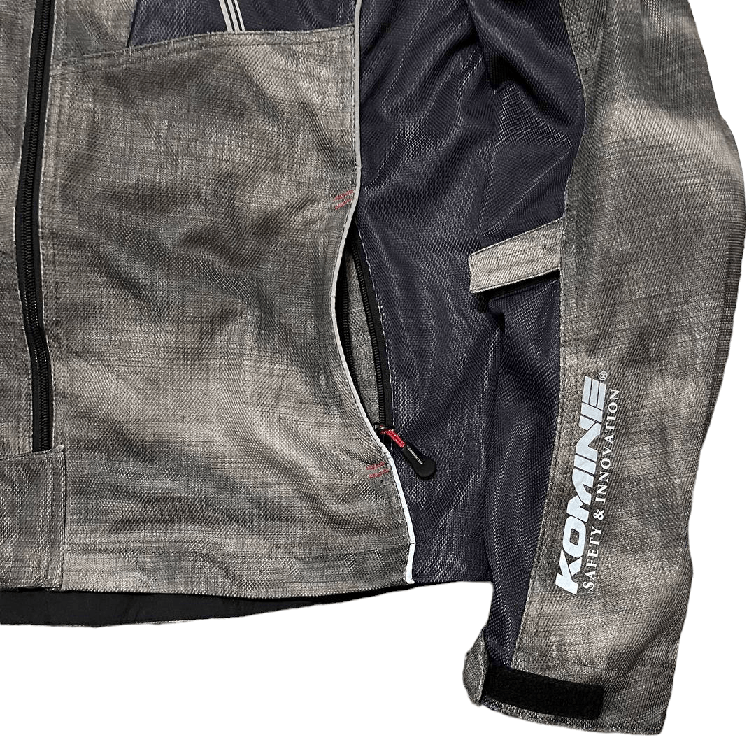 Japanese Brand Vintage Komine Motorcycle Jacket with Padding Size US XL / EU 56 / 4 - 4 Thumbnail