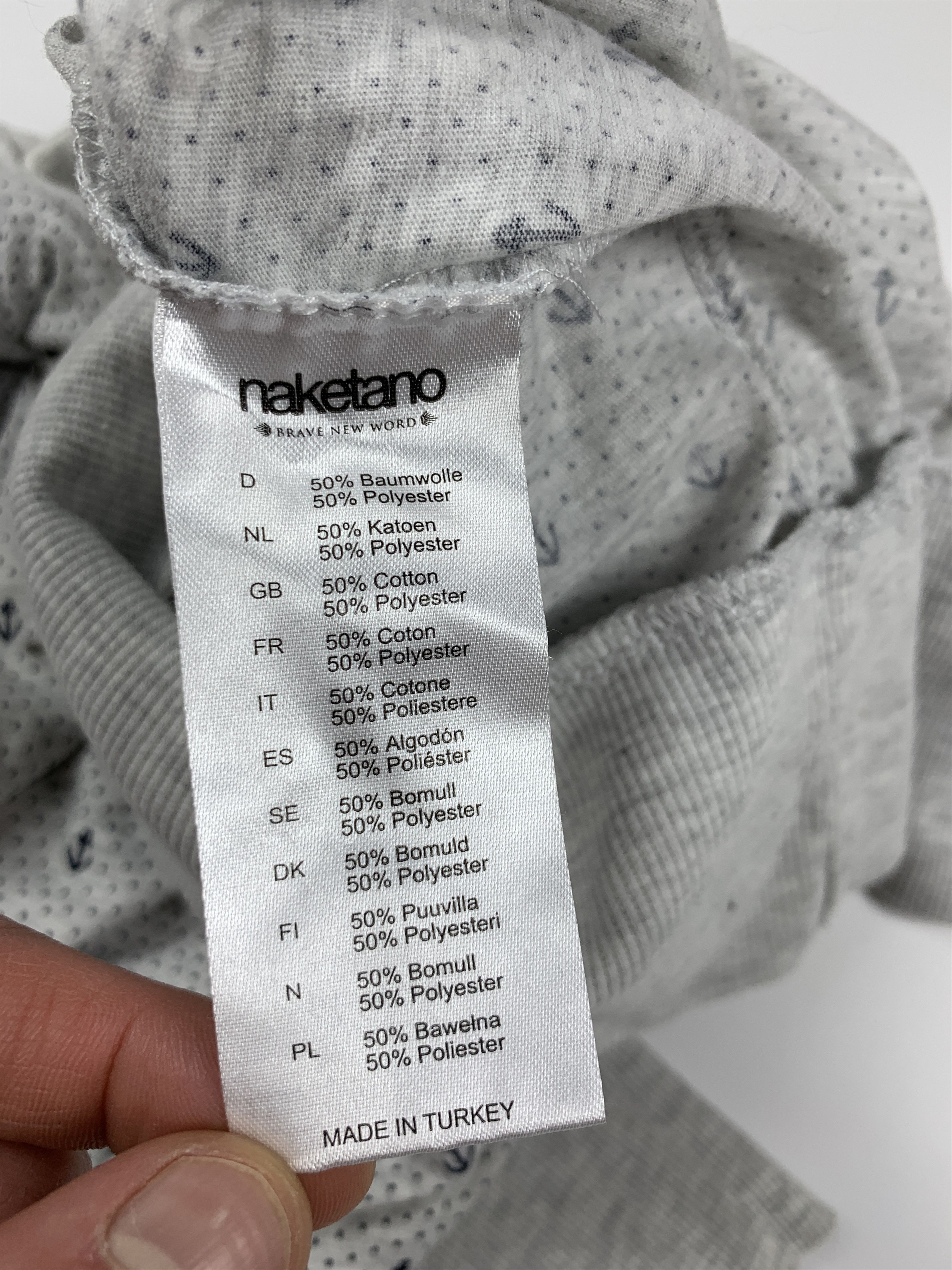 Naketano Wmn's Naketano Anchor Light Hoodie Size ONE SIZE - 8 Thumbnail