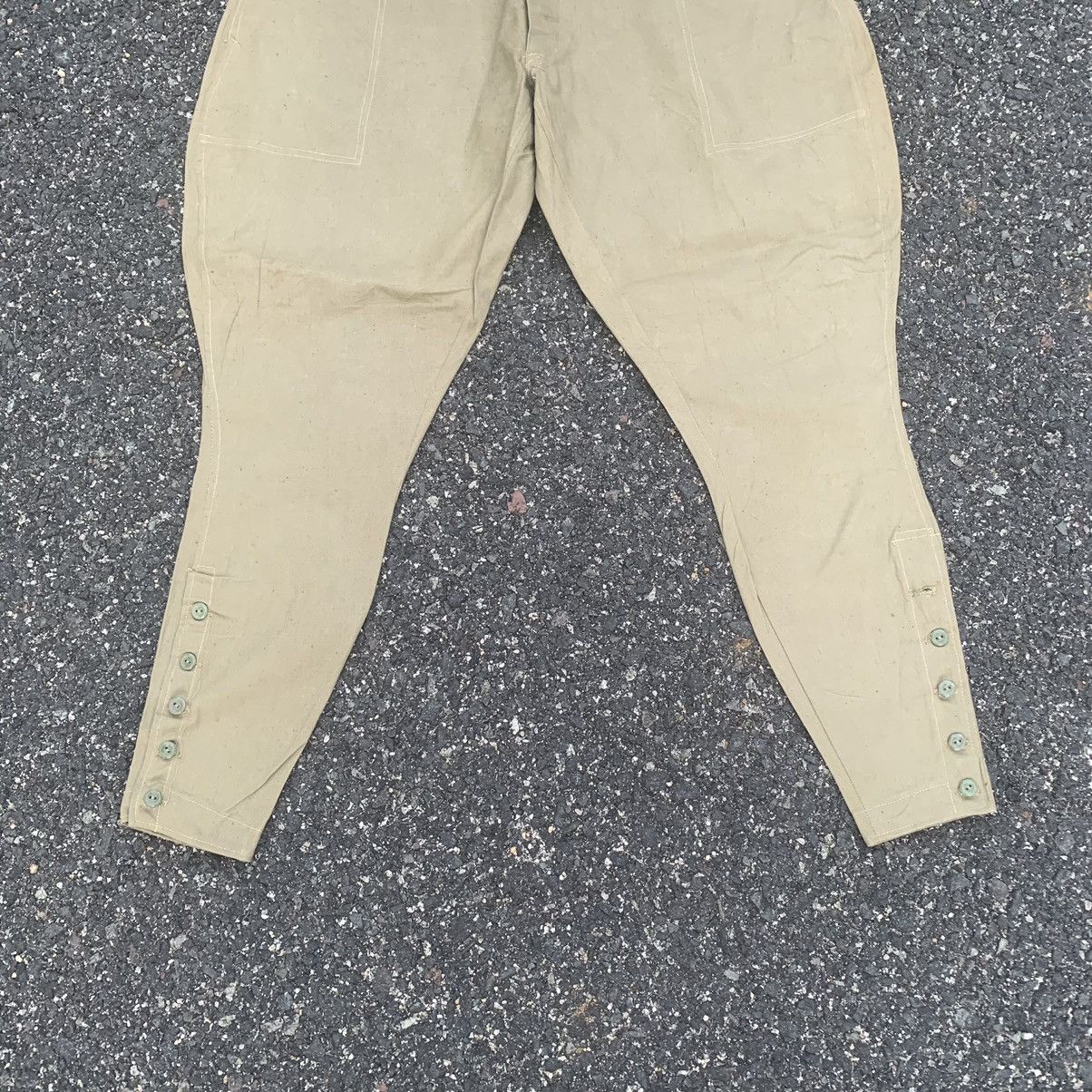 Vintage 💥RARE! VINTAGE 1950’s JODHPURS DUTCH MILITARY BREECHES PANT Size US 34 / EU 50 - 3 Thumbnail
