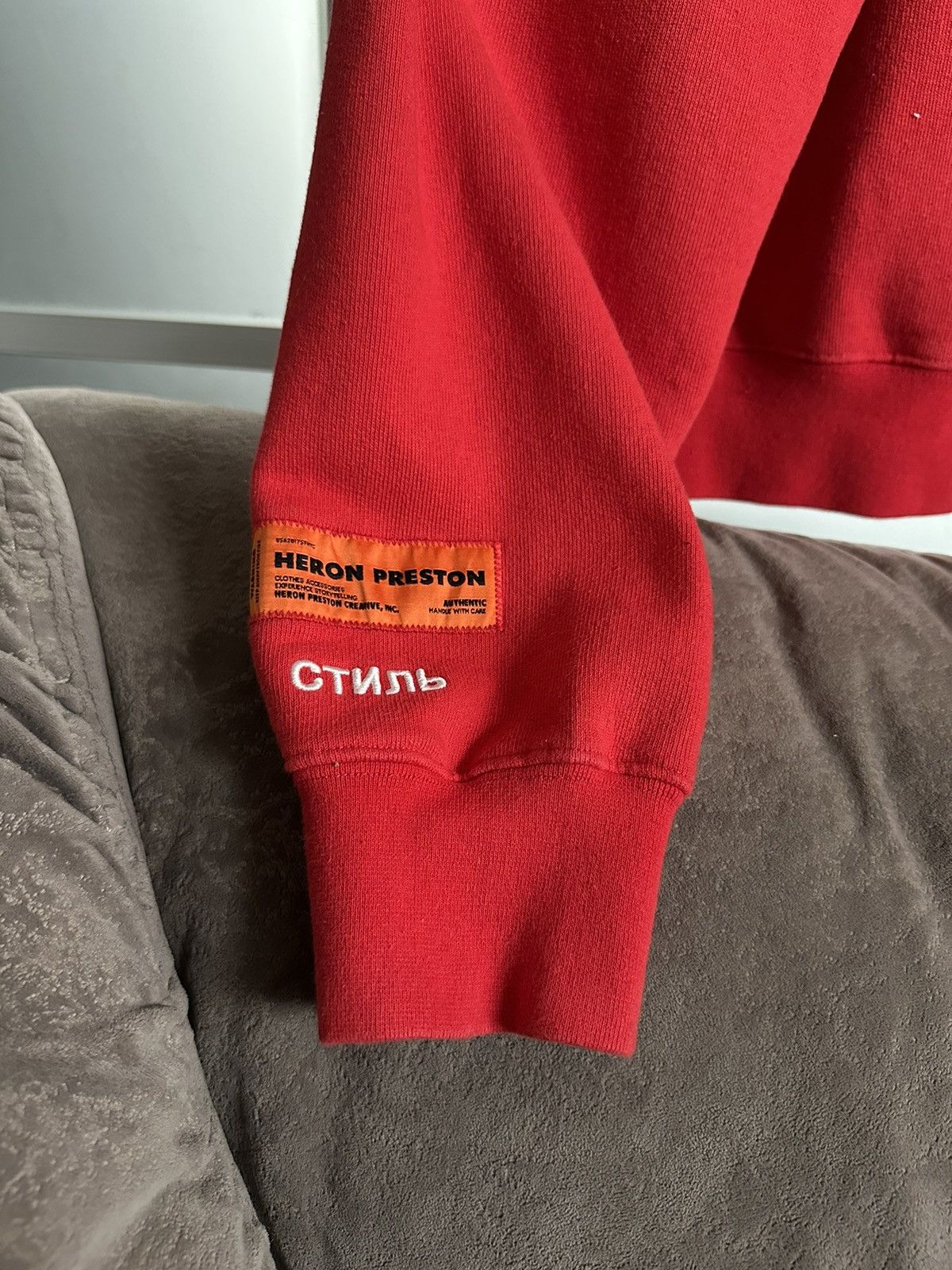 Heron Preston Heron Preston basic sweatshirt Size US L / EU 52-54 / 3 - 4 Thumbnail