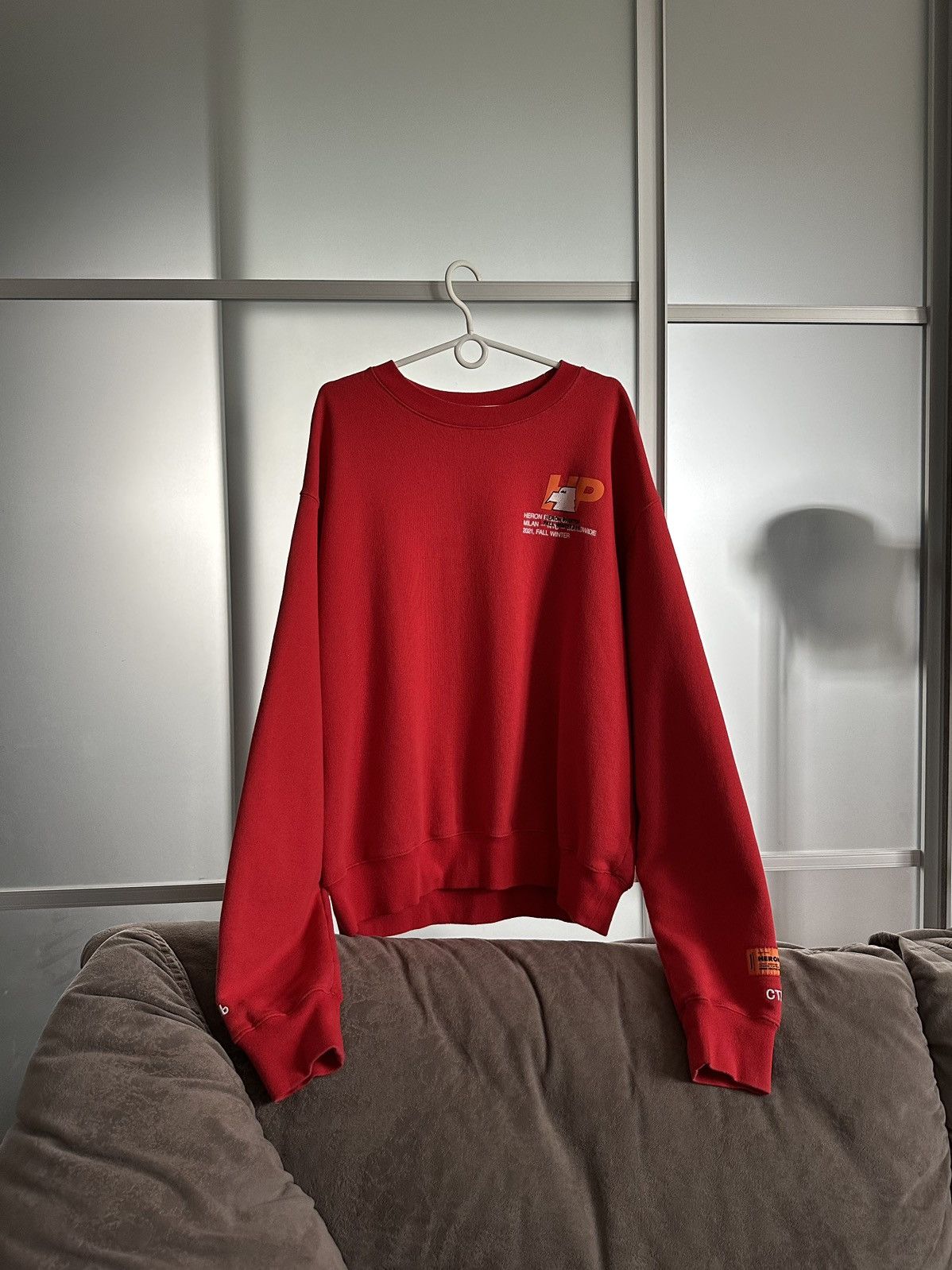 Heron Preston Heron Preston basic sweatshirt Size US L / EU 52-54 / 3 - 6 Thumbnail