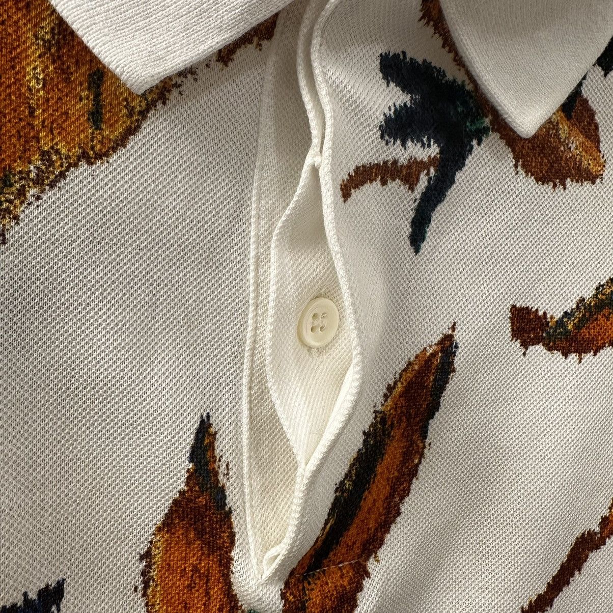 Balenciaga Ultra Rare Masterpiece Balenciaga Floral Print Polo 2013 S/S Size US XS / EU 42 / 0 - 4 Thumbnail