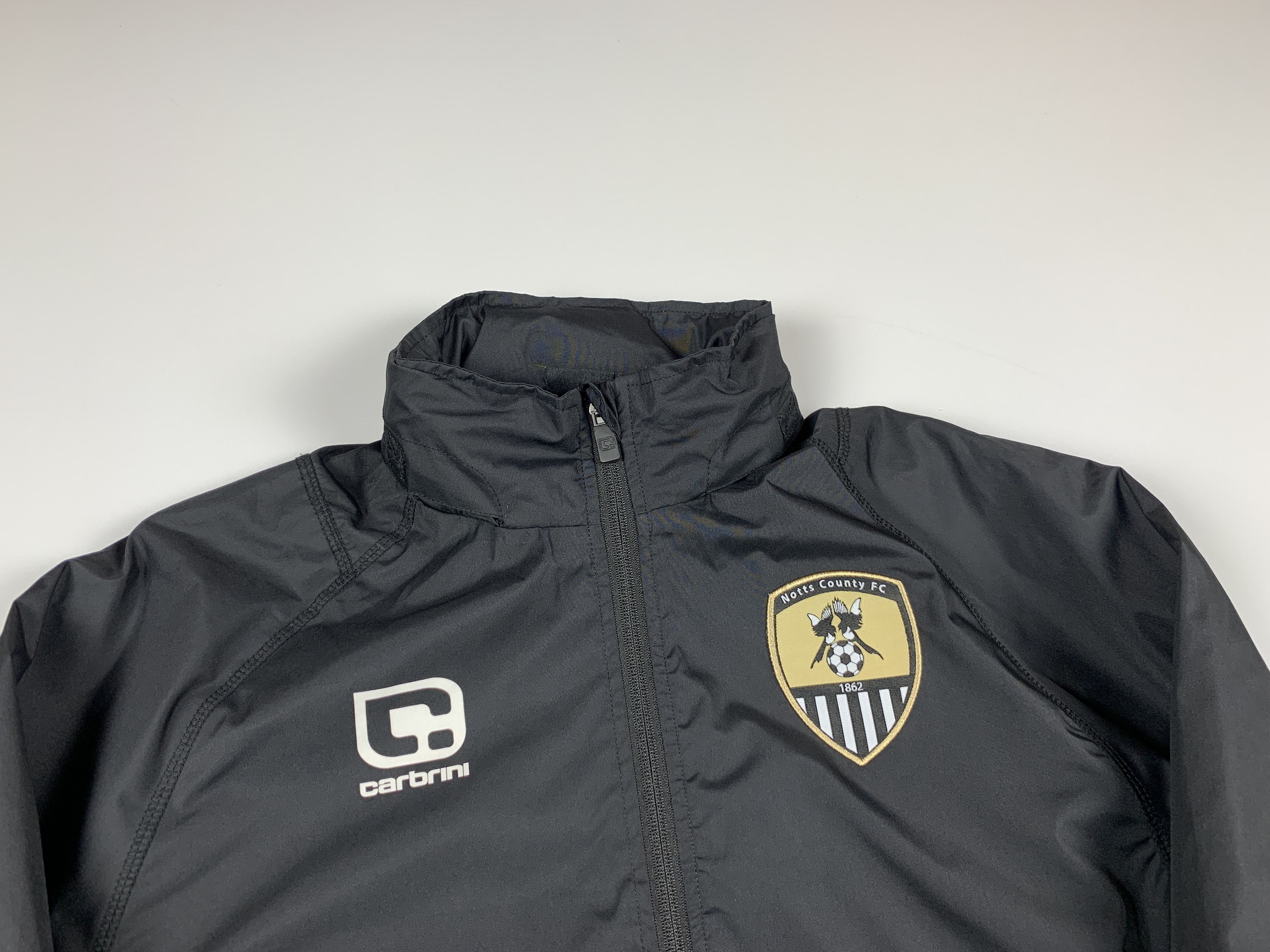 Other Men's Carbrini Notts County Soccer Football Jacket Size US M / EU 48-50 / 2 - 3 Thumbnail