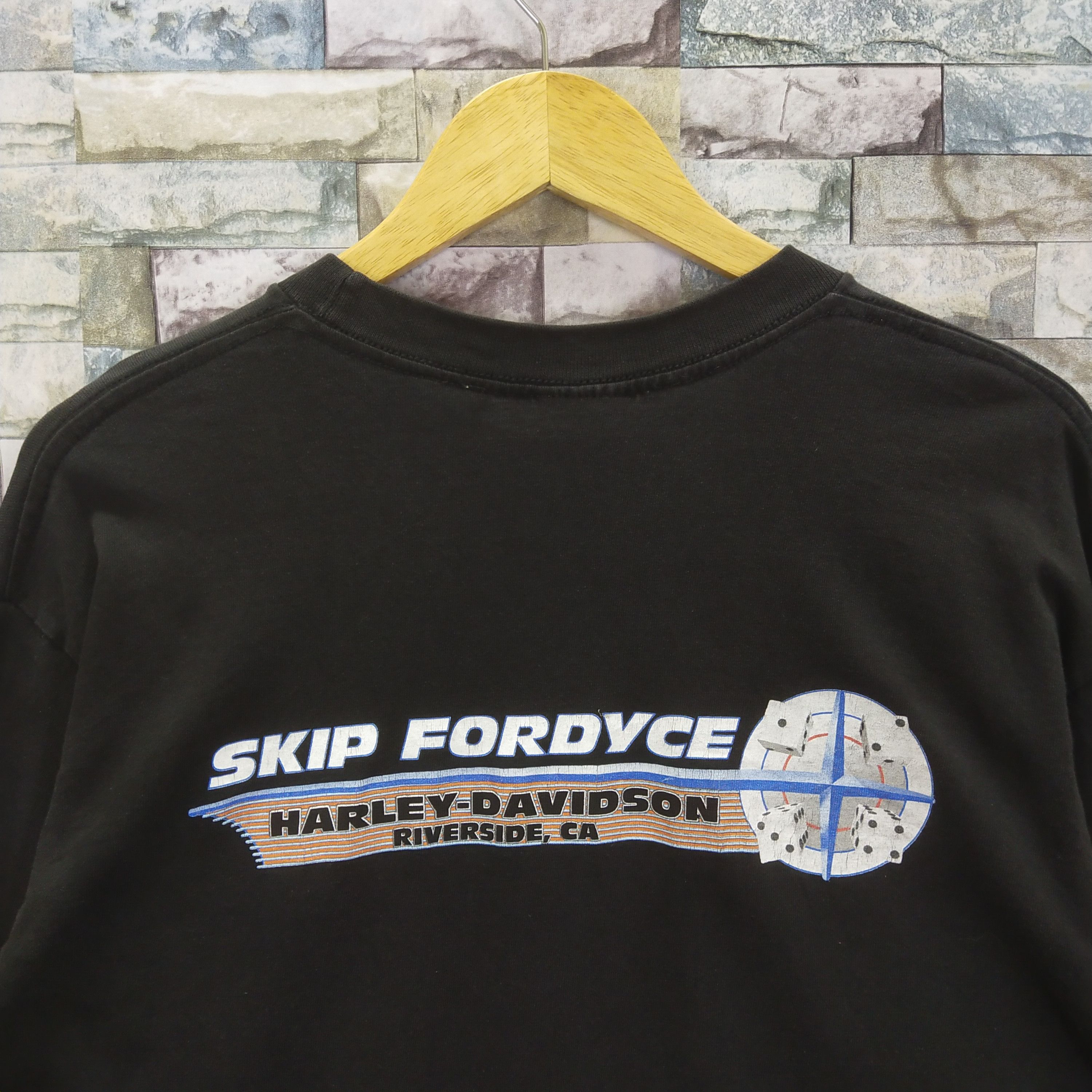 Harley Davidson Vintage Harley Davidson Riverside CA Long Sleeve Printed Size US L / EU 52-54 / 3 - 5 Thumbnail
