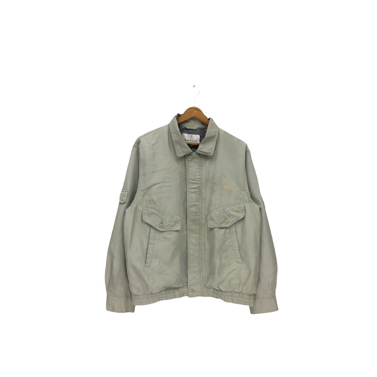 Other Vintage Louis Exchange italy Jacket Windbreaker Louis Italy Size US M / EU 48-50 / 2 - 1 Thumbnail