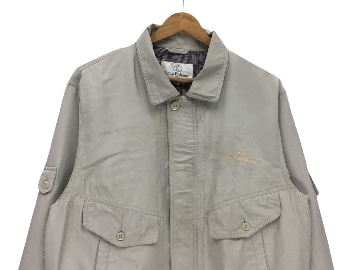 Other Vintage Louis Exchange italy Jacket Windbreaker Louis Italy Size US M / EU 48-50 / 2 - 2 Thumbnail