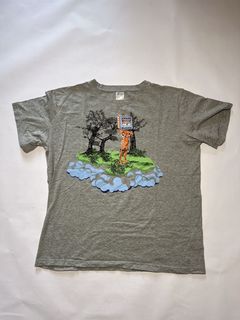 IKEA WALTER VAN BEIRENDONCK KWADE TIJGER GRAY TIGER T SHIRT SIZE US ADULT  MEDIUM