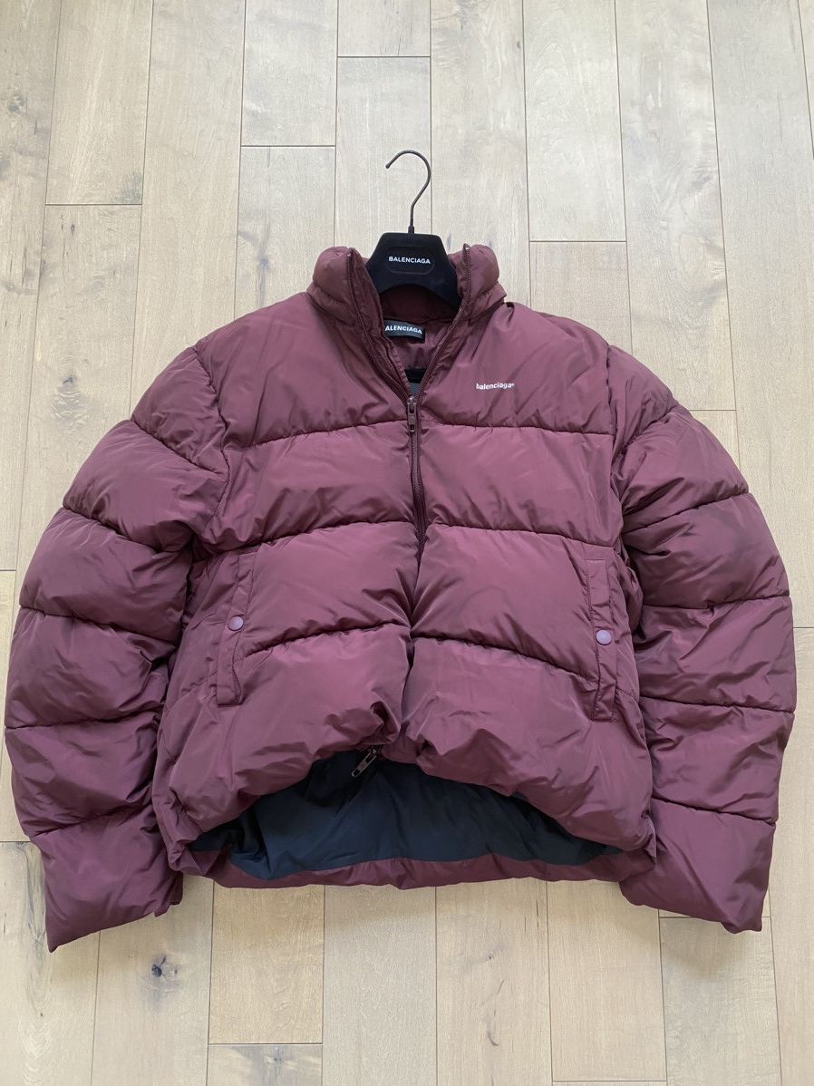 RARE Balenciaga OVERSIZED C-Shape Puffer Jacket