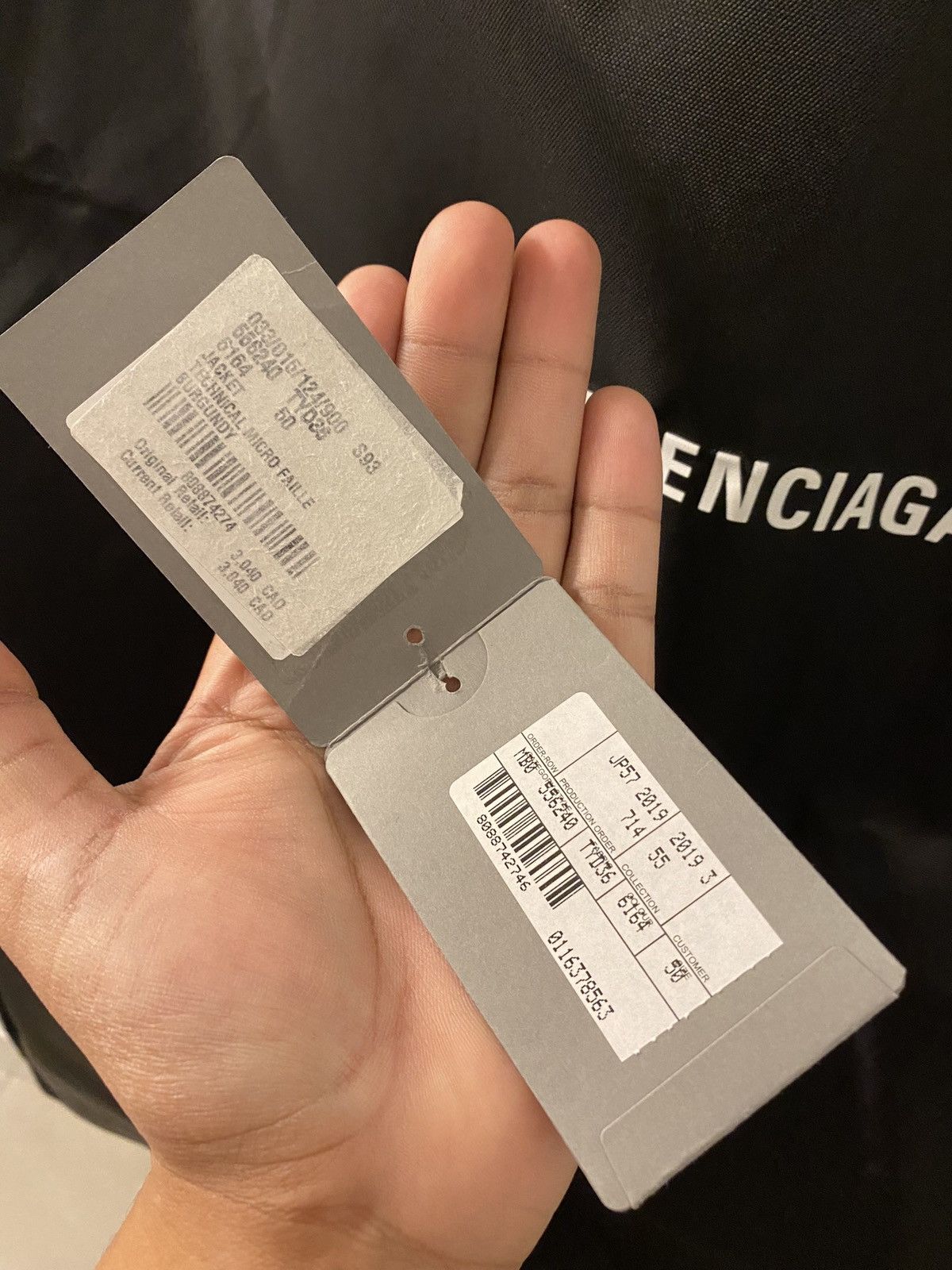 Balenciaga RARE Balenciaga OVERSIZED C-Shape Puffer Jacket Size US XL / EU 56 / 4 - 12 Thumbnail