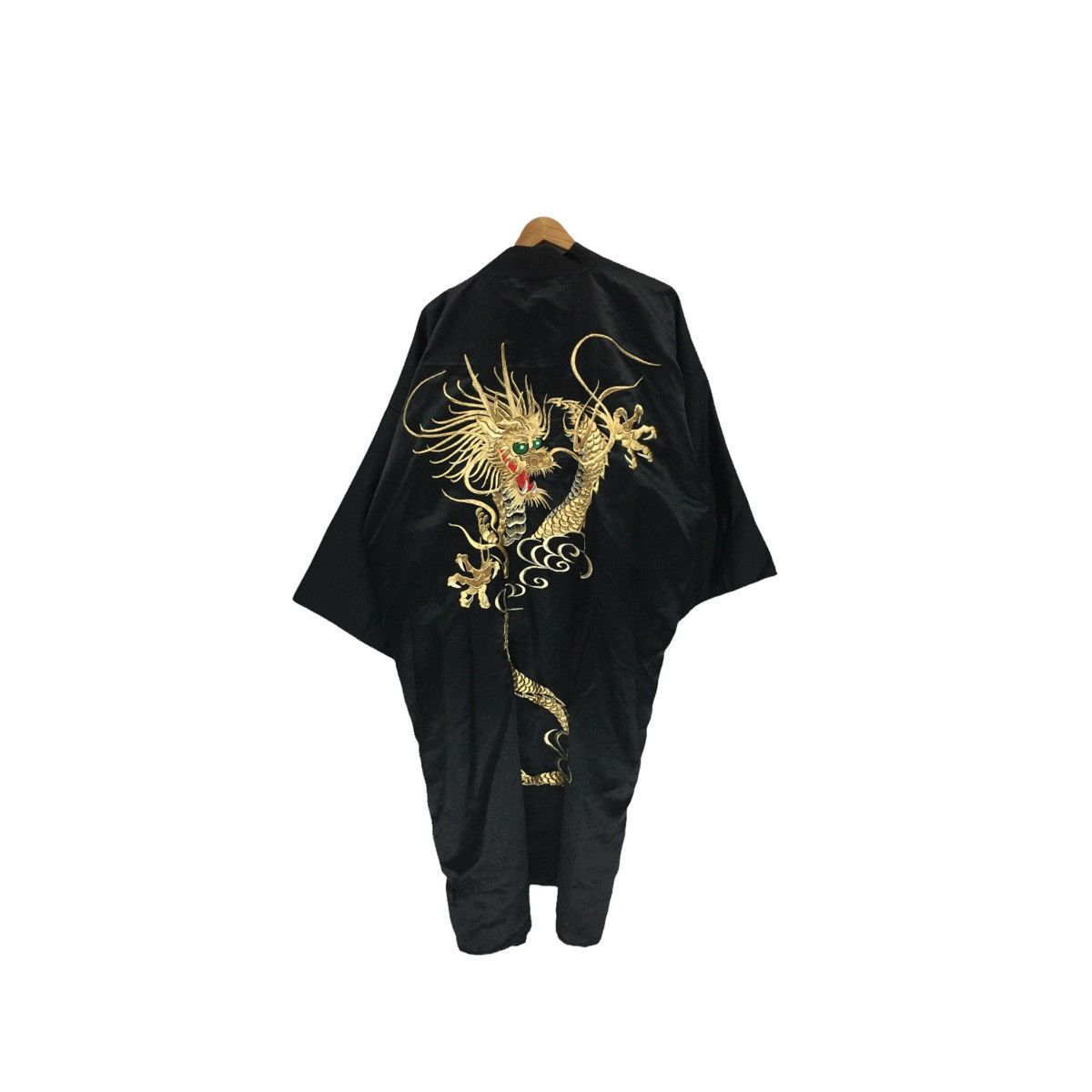 Japanese Brand Vintage Japanese Kimono Embroidery Dragon Motif Size US XL / EU 56 / 4 - 1 Thumbnail