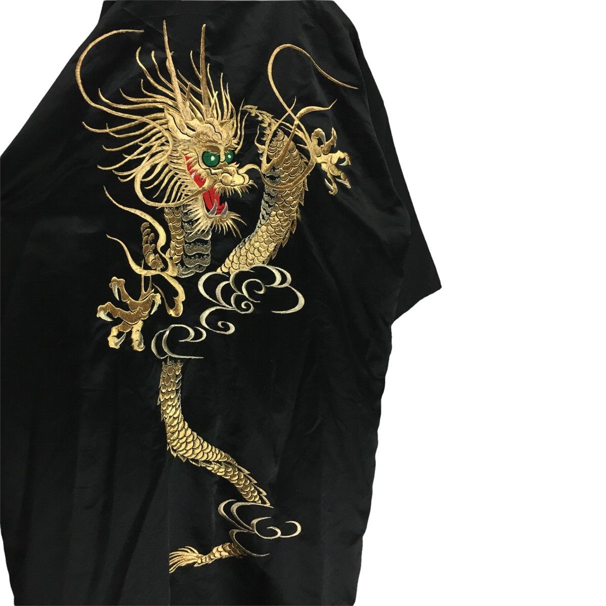 Japanese Brand Vintage Japanese Kimono Embroidery Dragon Motif Size US XL / EU 56 / 4 - 5 Thumbnail