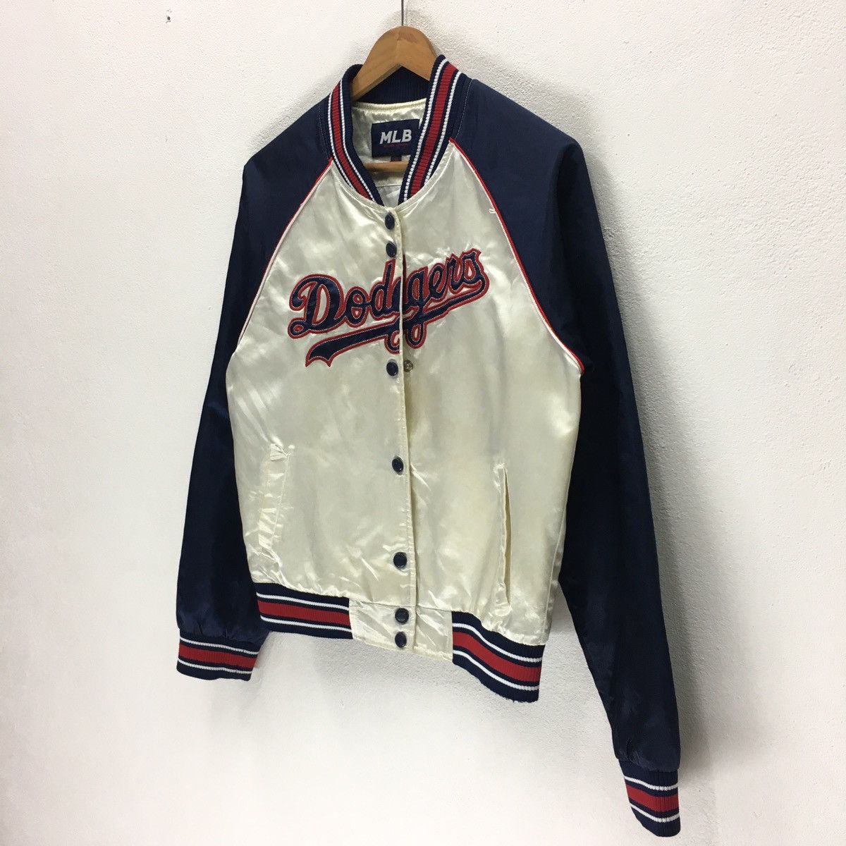 MLB Vintage Dodgers Los Angeles Dodgers Baseball Jacket Size S / US 4 / IT 40 - 5 Thumbnail