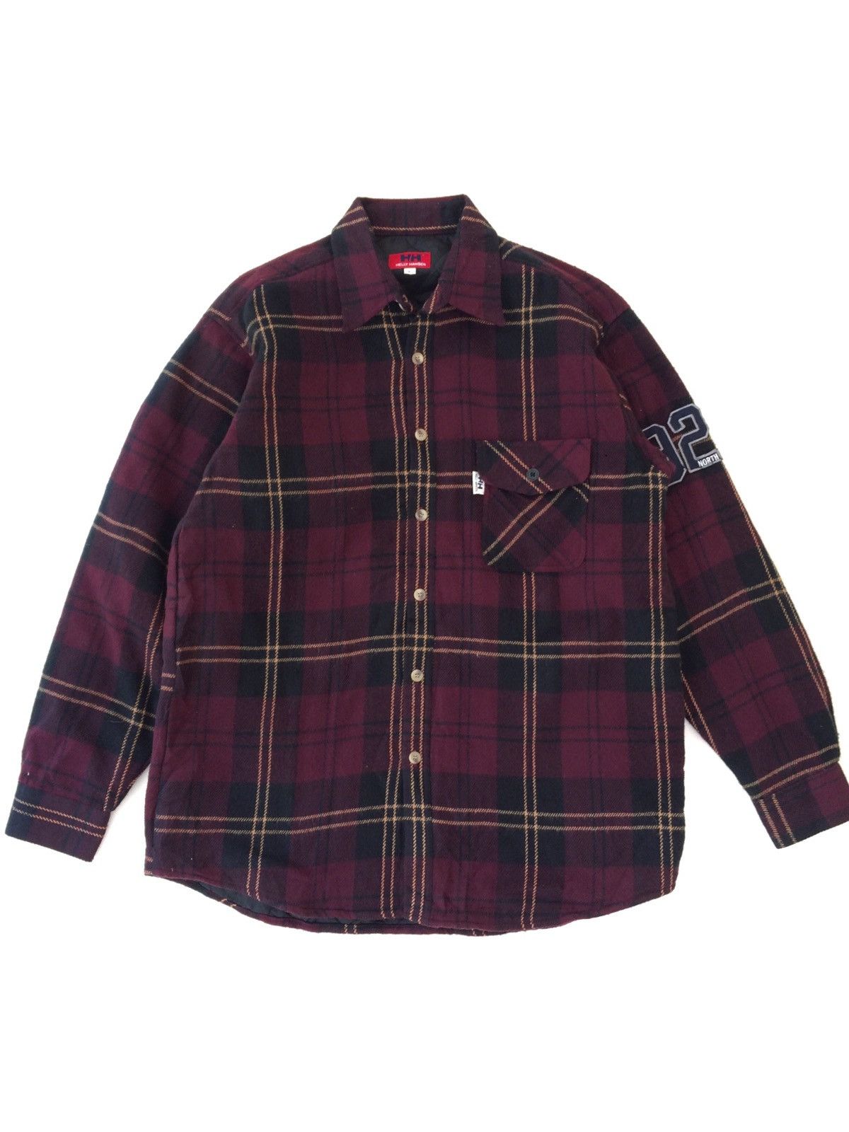 Helly Hansen Helly Hansen Checked Plaid Tartan Mix Wool Jacket Size US L / EU 52-54 / 3 - 1 Thumbnail
