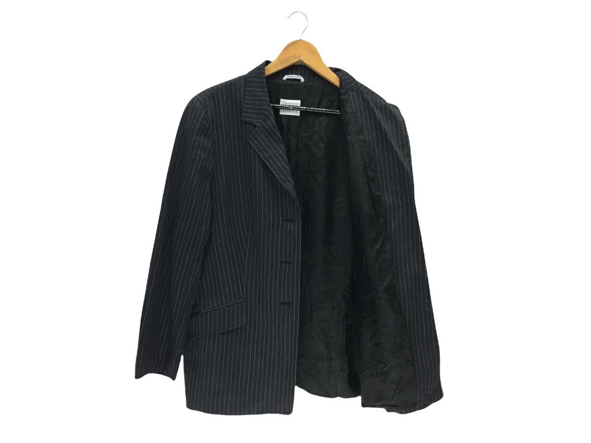 Gianfranco Ferre Vintage Gianfranco Ferre Striped Blazer Coat Jacket Size US M / EU 48-50 / 2 - 2 Thumbnail