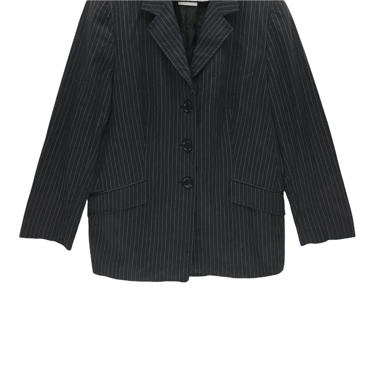 Gianfranco Ferre Vintage Gianfranco Ferre Striped Blazer Coat Jacket Size US M / EU 48-50 / 2 - 4 Thumbnail