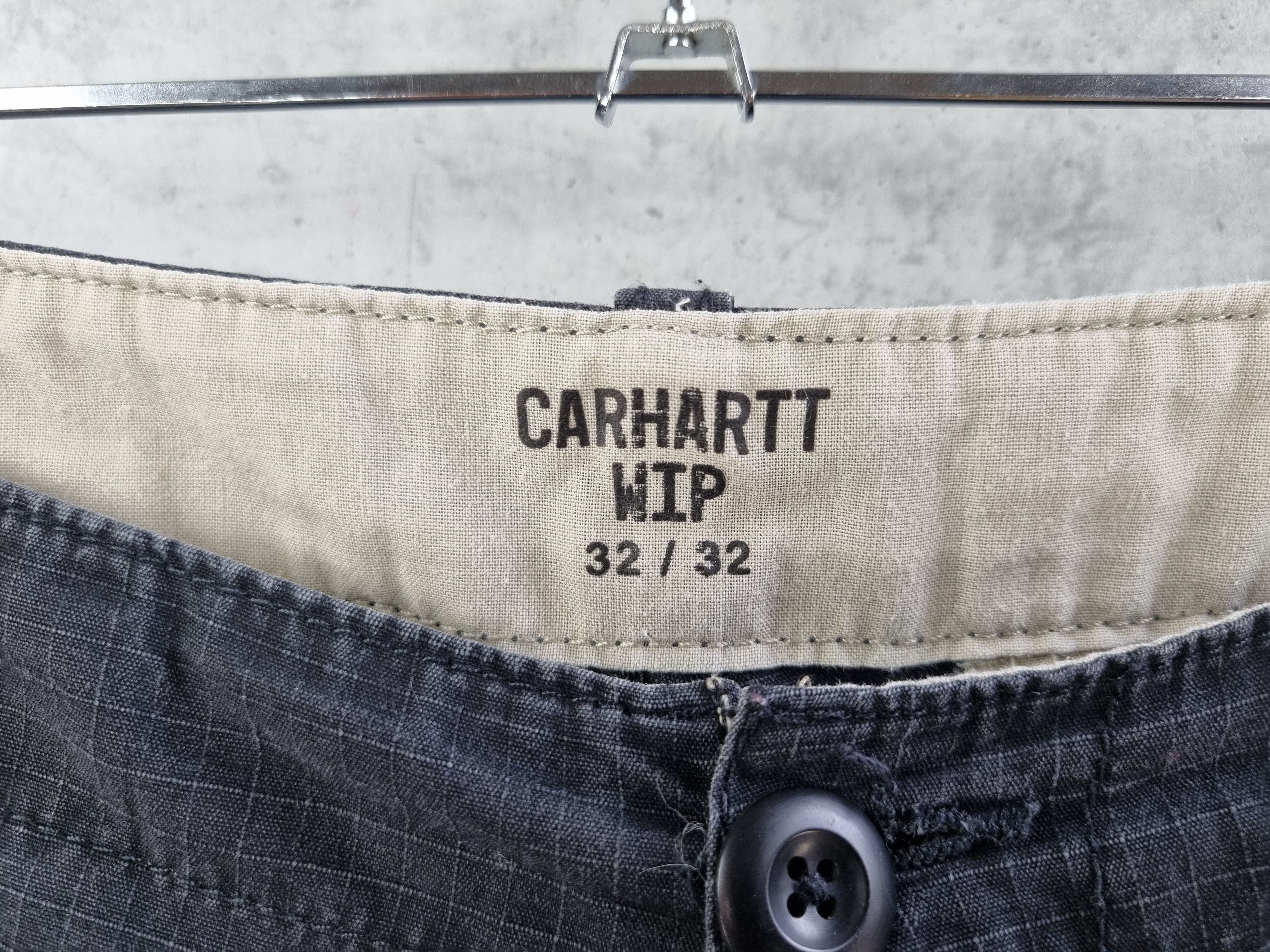 Carhartt × Carhartt Wip Carhartt Wip Faded Black Cargo Pants Size US 32 / EU 48 - 6 Thumbnail