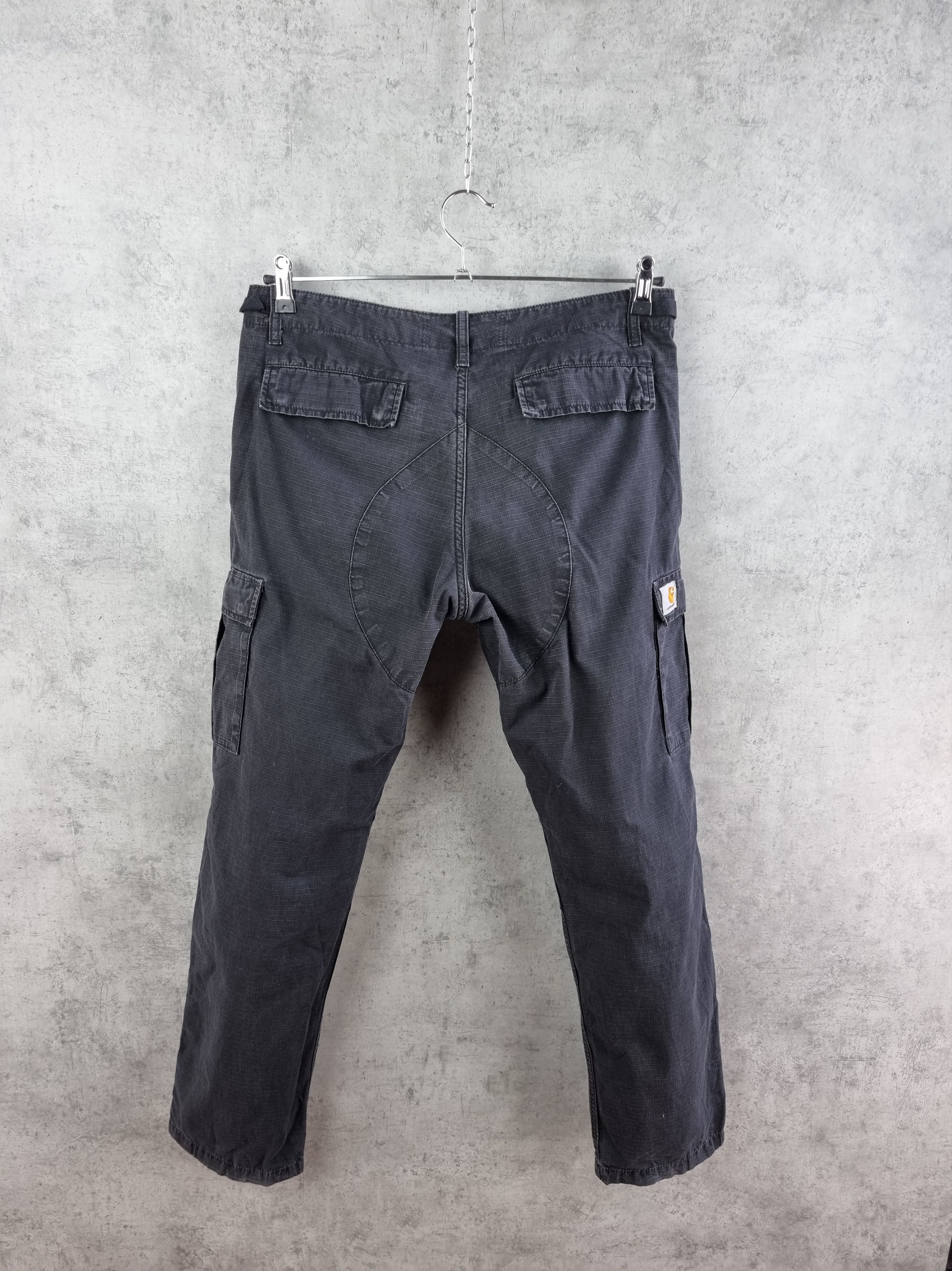 Carhartt × Carhartt Wip Carhartt Wip Faded Black Cargo Pants Size US 32 / EU 48 - 3 Thumbnail