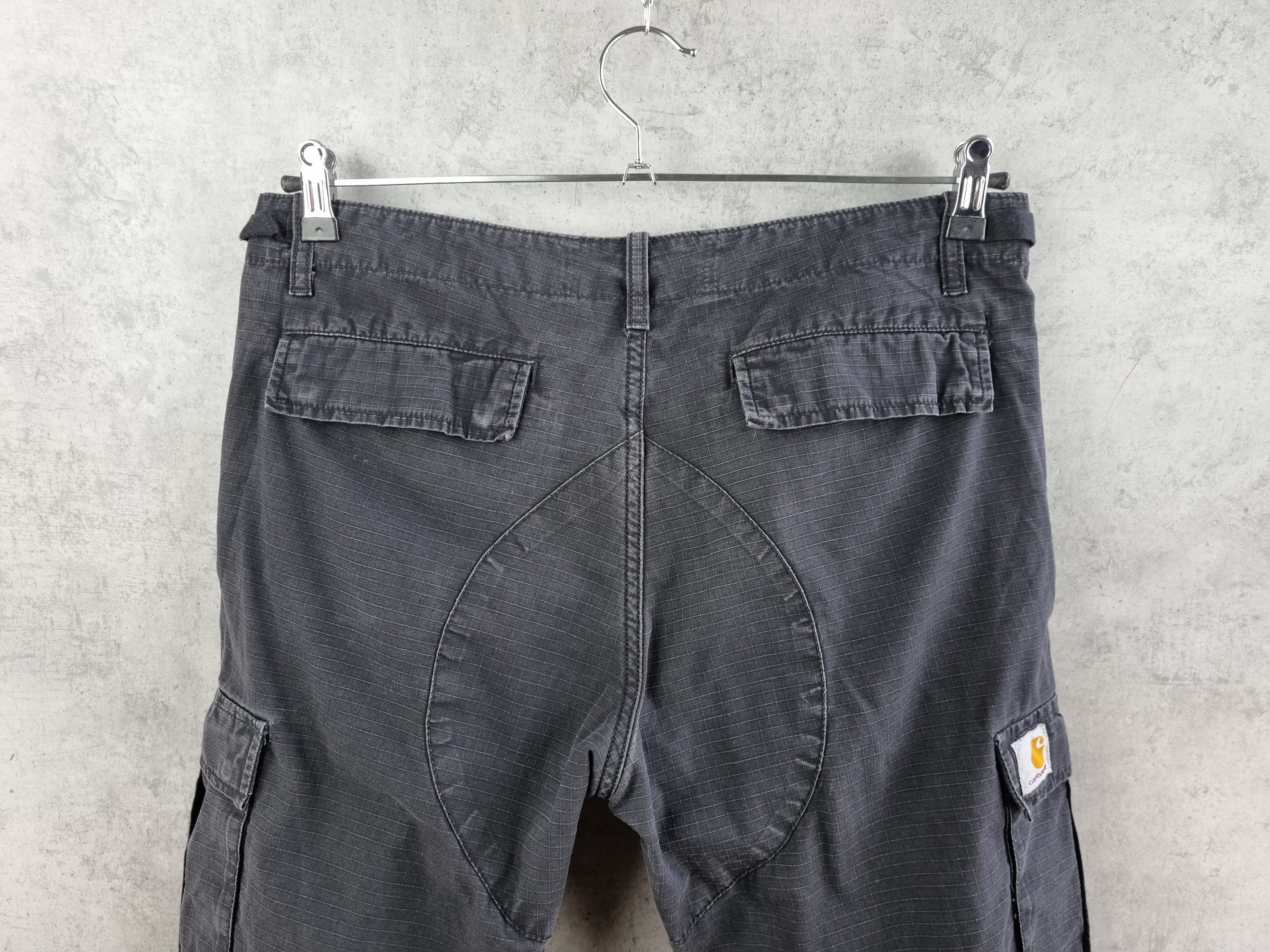 Carhartt × Carhartt Wip Carhartt Wip Faded Black Cargo Pants Size US 32 / EU 48 - 5 Thumbnail