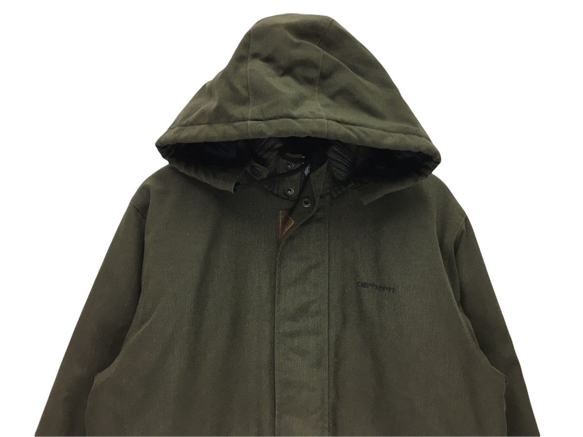 Carhartt × Vintage Vintage Carhartt Bomber Hoddie Jacket Size US L / EU 52-54 / 3 - 2 Thumbnail