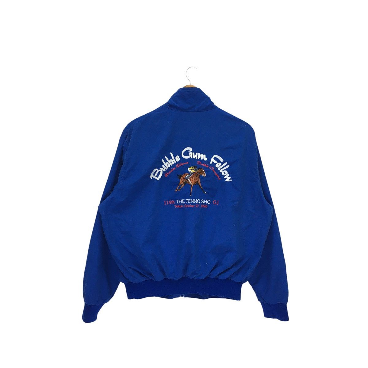 Japanese Brand × Sports Specialties × Vintage Vintage Bubble Gum Fellow Riding Horse Bomber Jacket Size US M / EU 48-50 / 2 - 1 Thumbnail