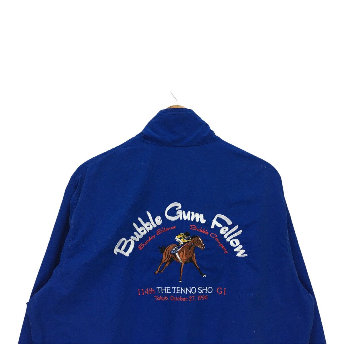 Japanese Brand × Sports Specialties × Vintage Vintage Bubble Gum Fellow Riding Horse Bomber Jacket Size US M / EU 48-50 / 2 - 3 Thumbnail