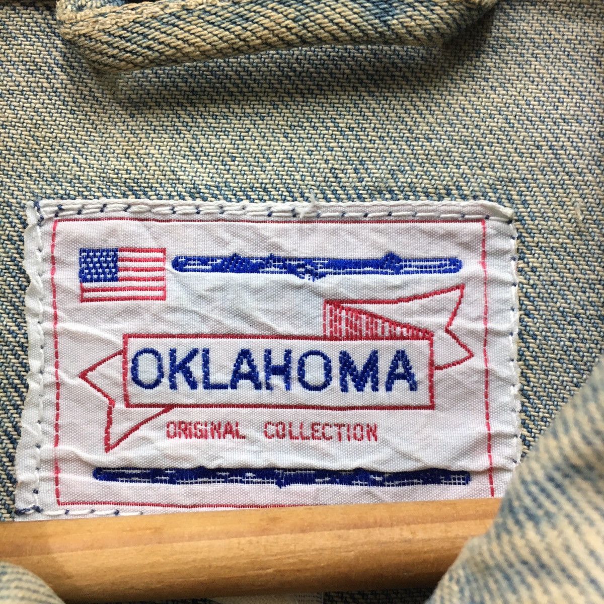 Seditionaries × Vintage Vintage Oklahoma American Jeaning Jacket Size US M / EU 48-50 / 2 - 10 Thumbnail