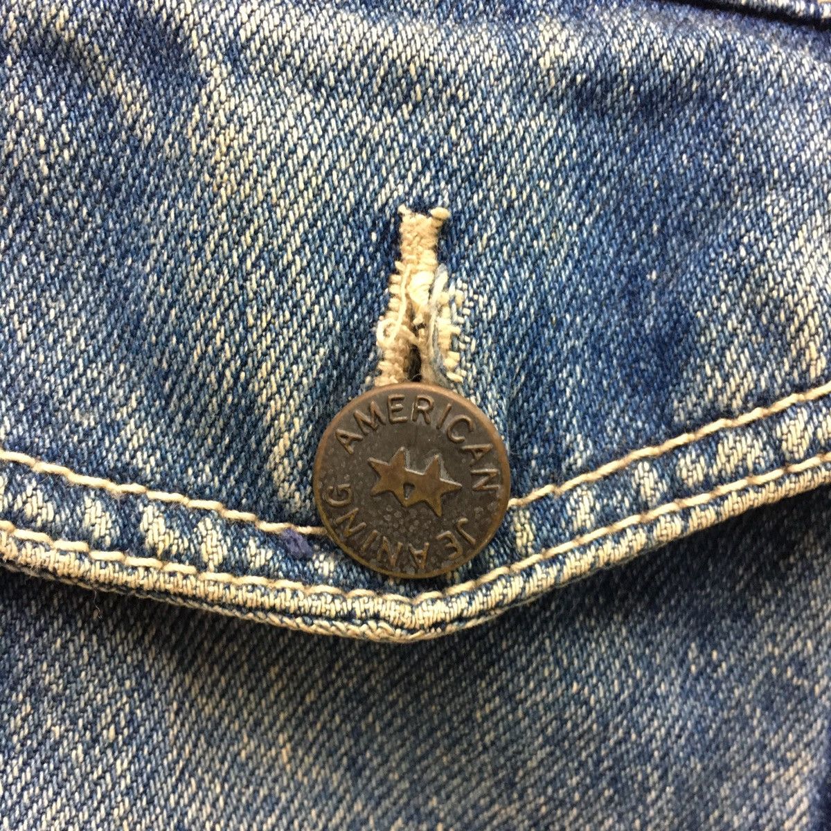 Seditionaries × Vintage Vintage Oklahoma American Jeaning Jacket Size US M / EU 48-50 / 2 - 5 Thumbnail
