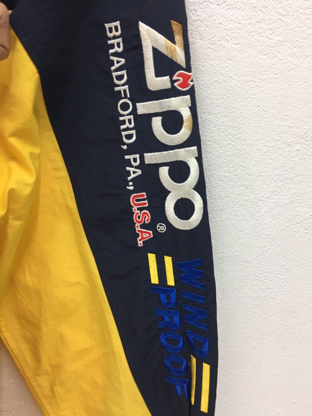 Japanese Brand × Zippo Vintage Zippo Wind Proof Big Logo Jacket Size US M / EU 48-50 / 2 - 3 Thumbnail
