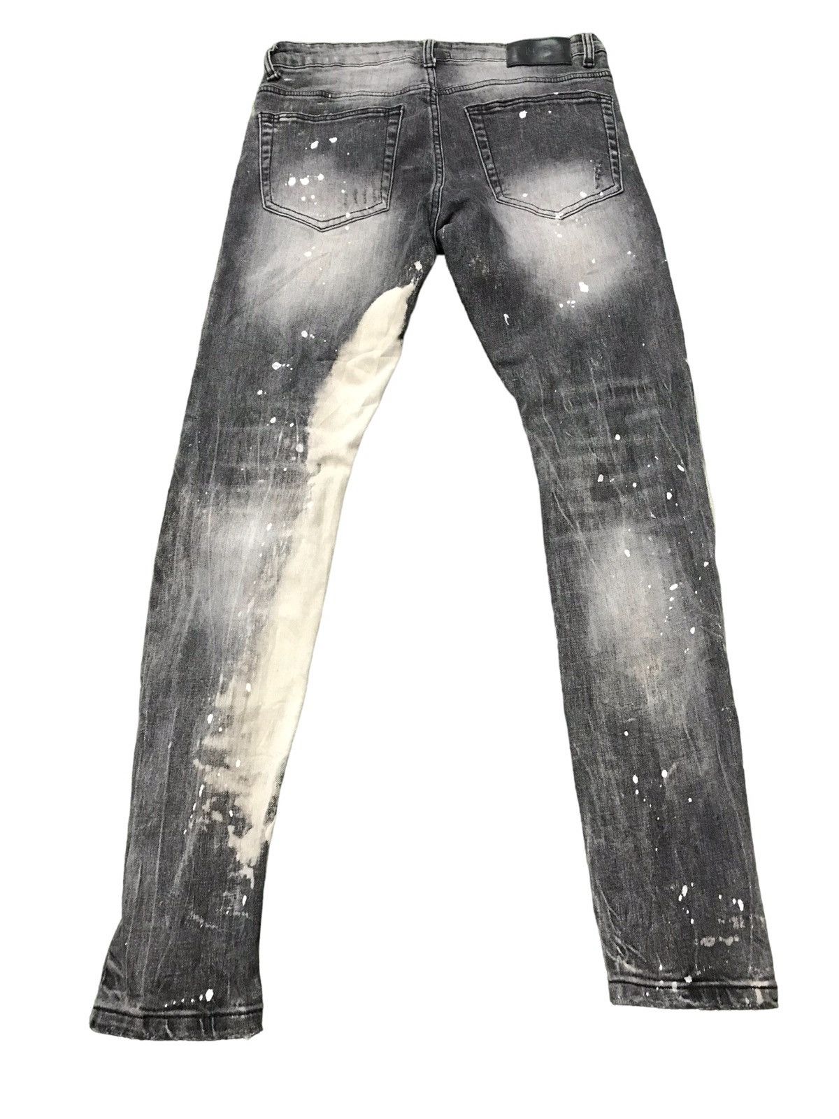 Hysteric Glamour × Japanese Brand 🔥🔥THRT Skull Fullprint Distressed Punk Style Jeans Very Rare Size US 30 / EU 46 - 14 Thumbnail