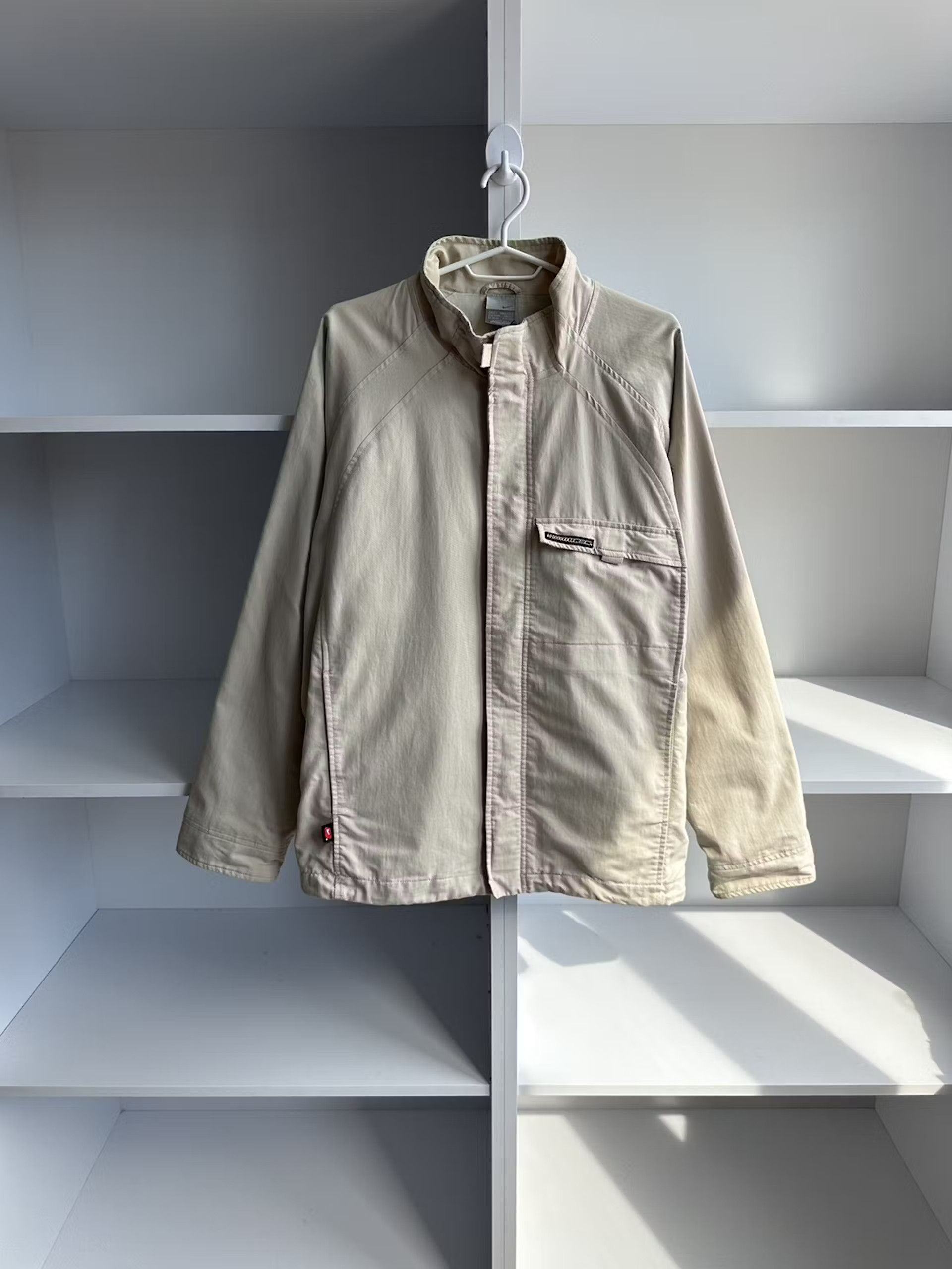Vintage Nike Y2K Beige Hurrington Jacket