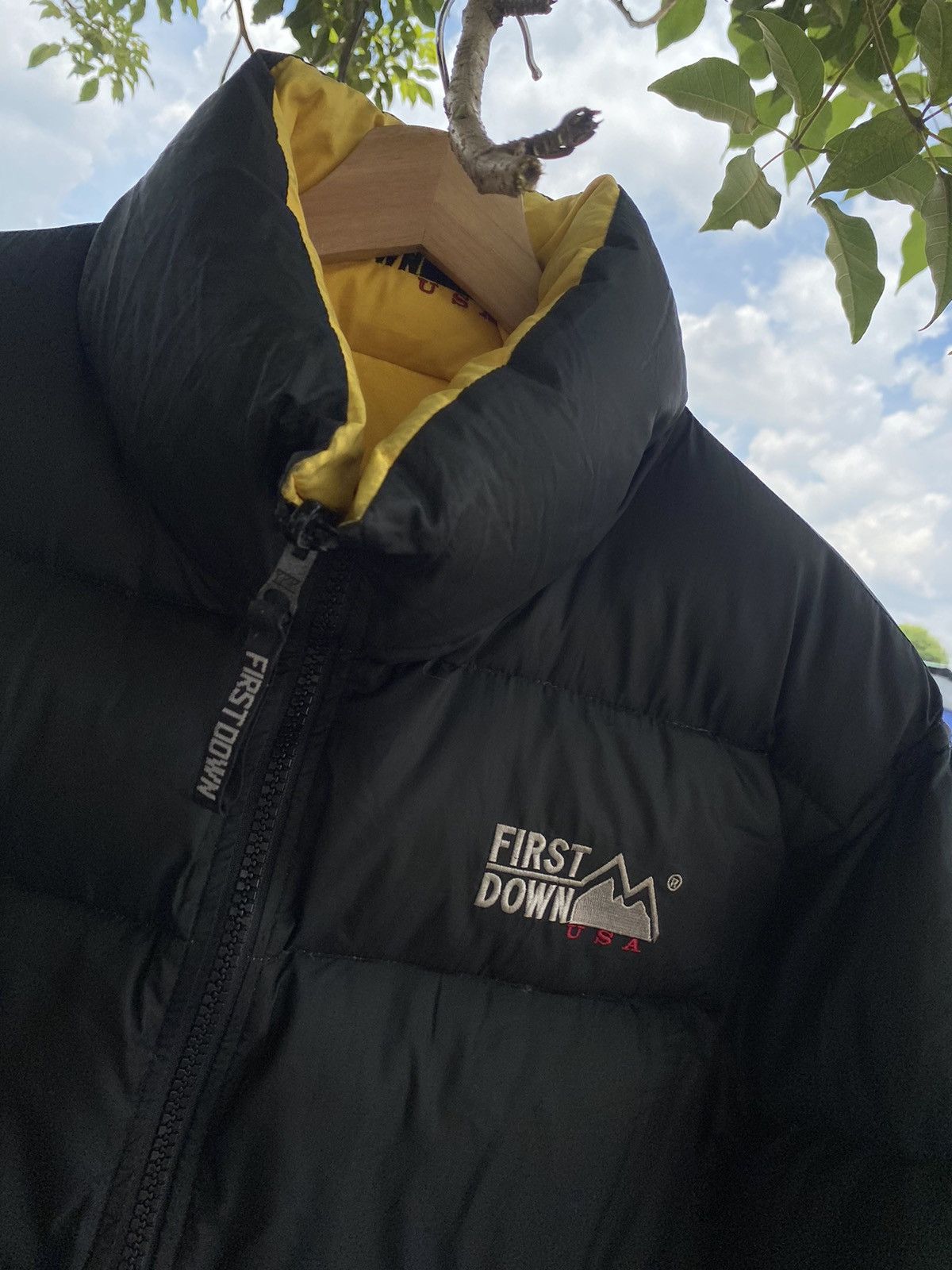 First MFG Co. × Vintage Puffer Jacket Vintage First Down USA Reversible Size US M / EU 48-50 / 2 - 3 Thumbnail