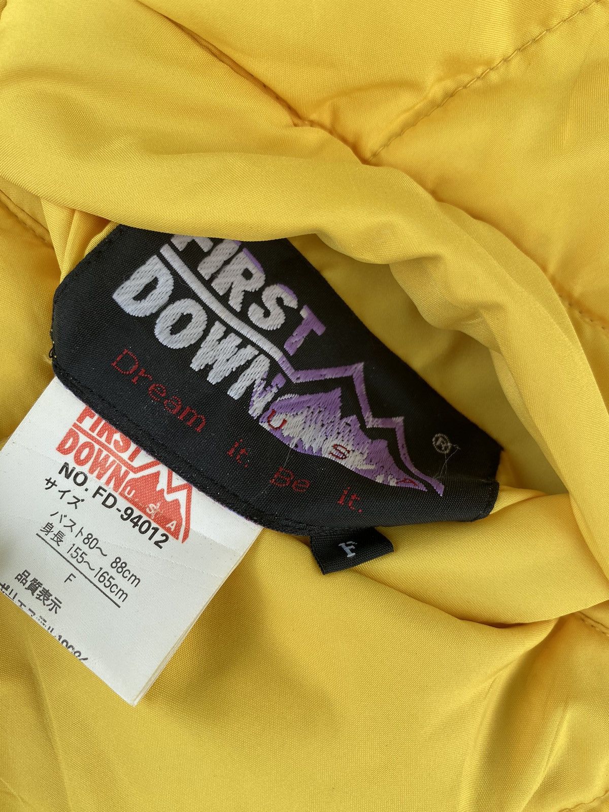 First MFG Co. × Vintage Puffer Jacket Vintage First Down USA Reversible Size US M / EU 48-50 / 2 - 7 Thumbnail
